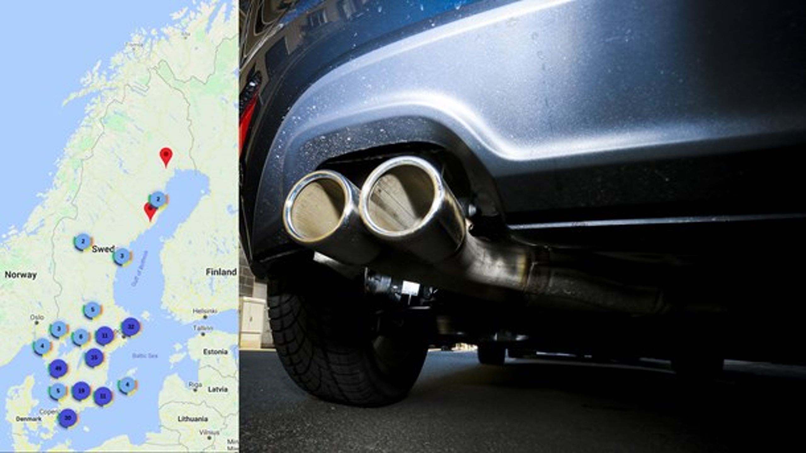 Utbudet av fordonsgasstationer begränsar möjligheterna för lätta lastbilsköpare.<br>