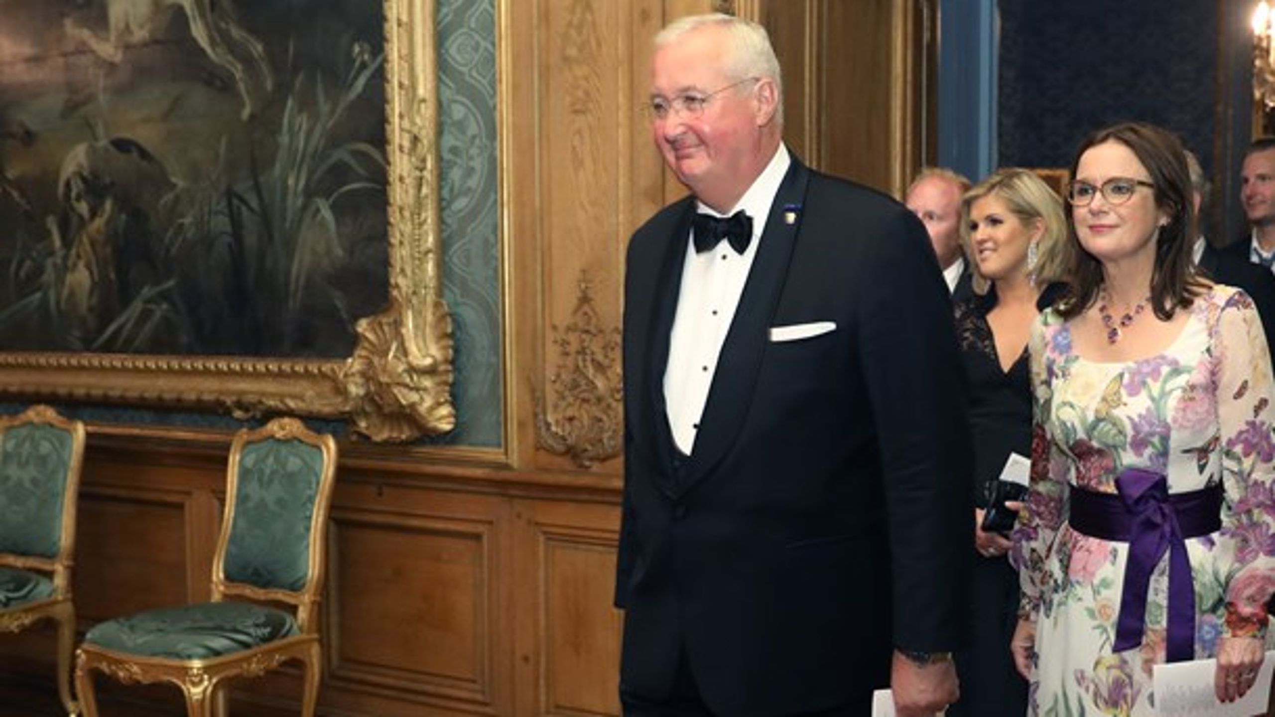Sten Nordin på kungaparets Sverigemiddag 2018. I januari slutar han som landshövding.