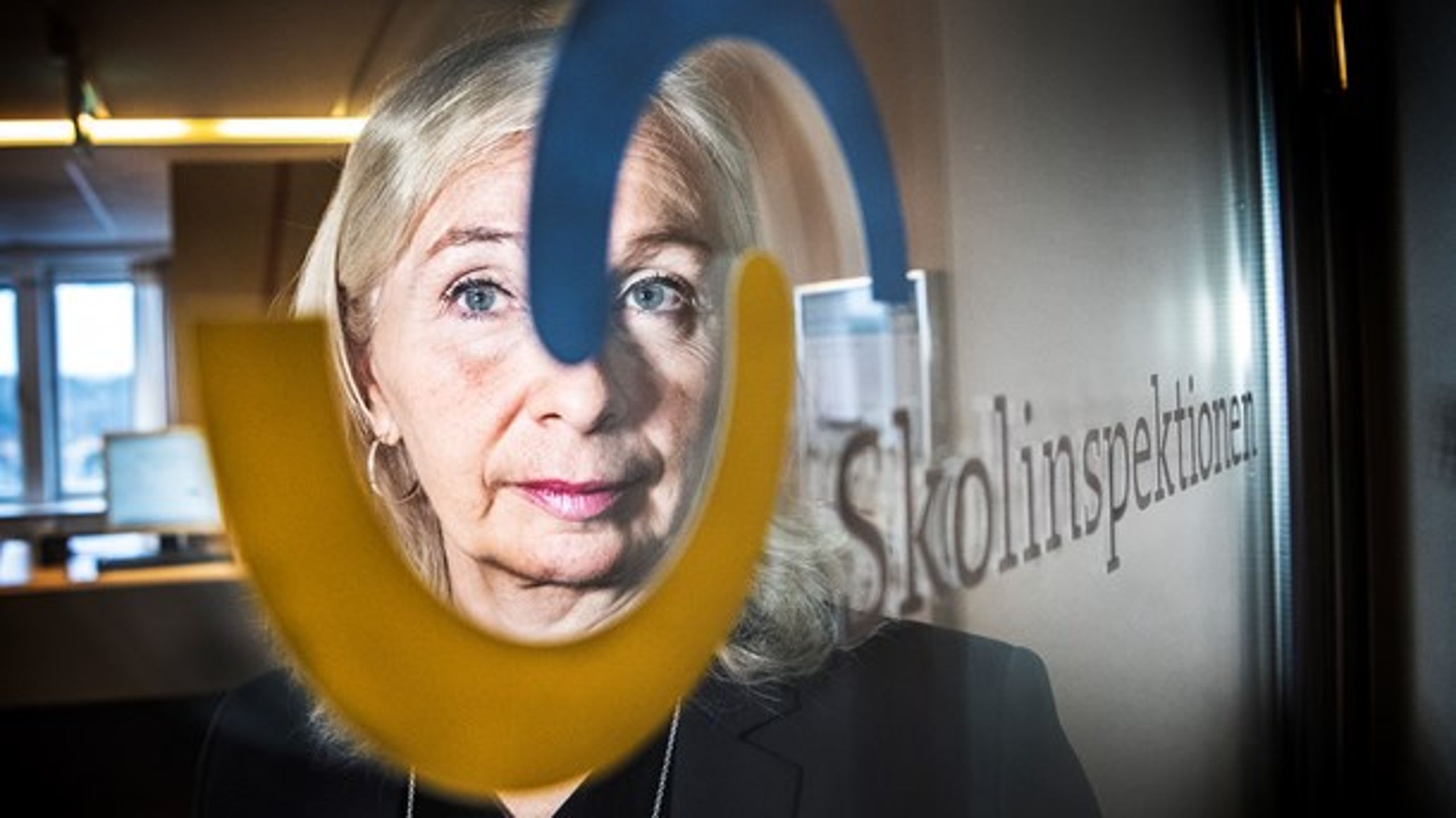 Helén Ängmo, gd för Skolinspektionen.