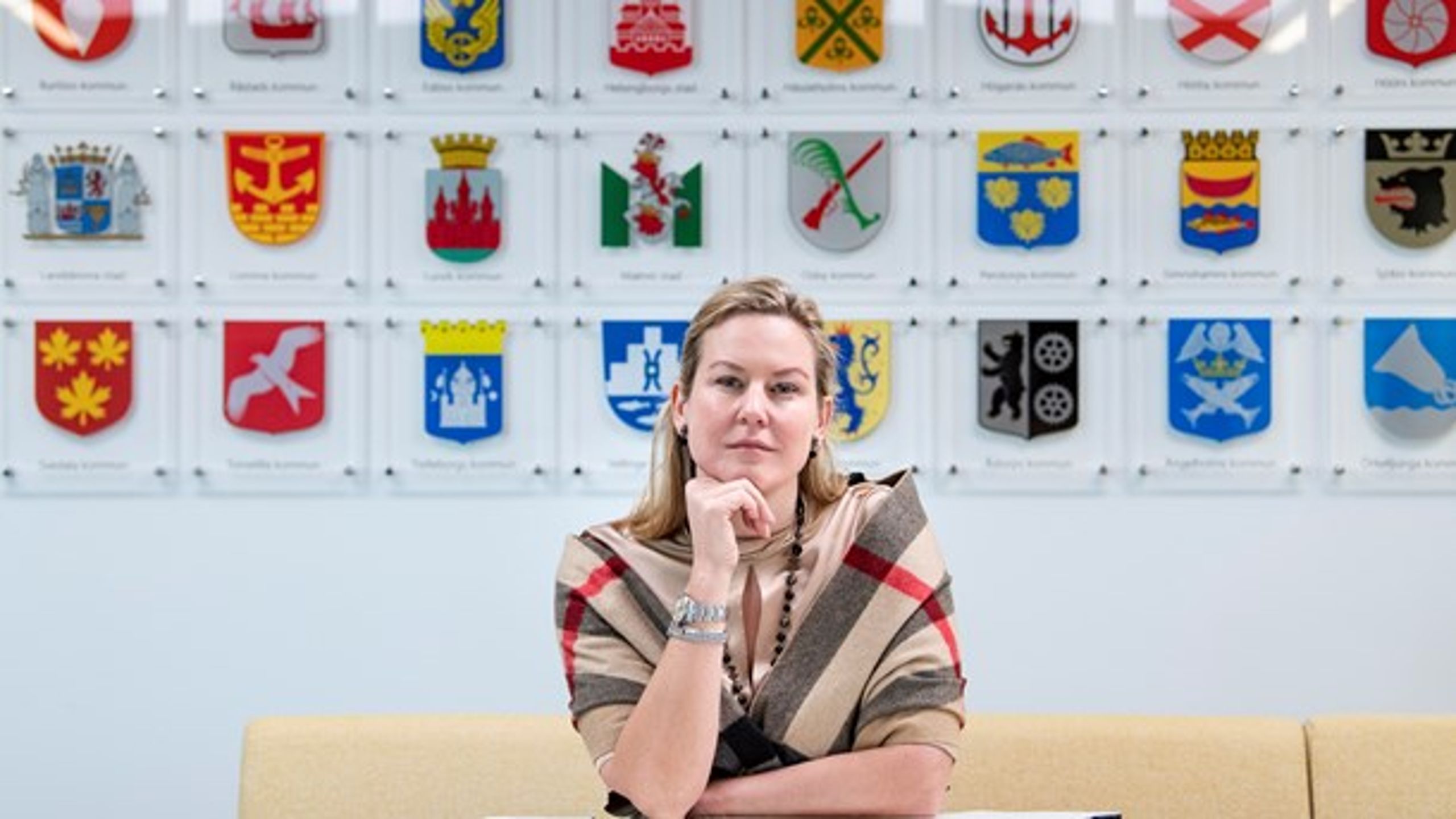 Cecilia Bladh in Zito (SD), kommunstyrelseordförande i Hörby.