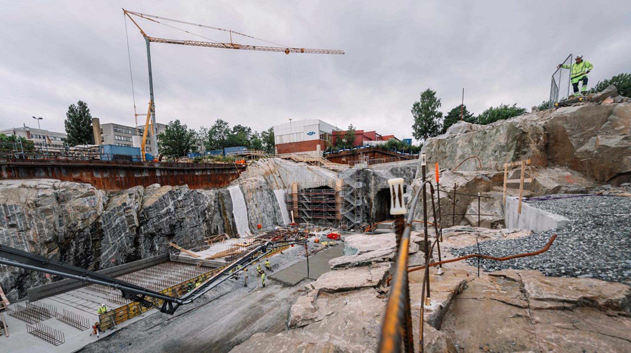 Förbifart Stockholm har hittills genererat omkring<span> 25 miljoner ton<span> aktuellt material. <br></span></span><br>