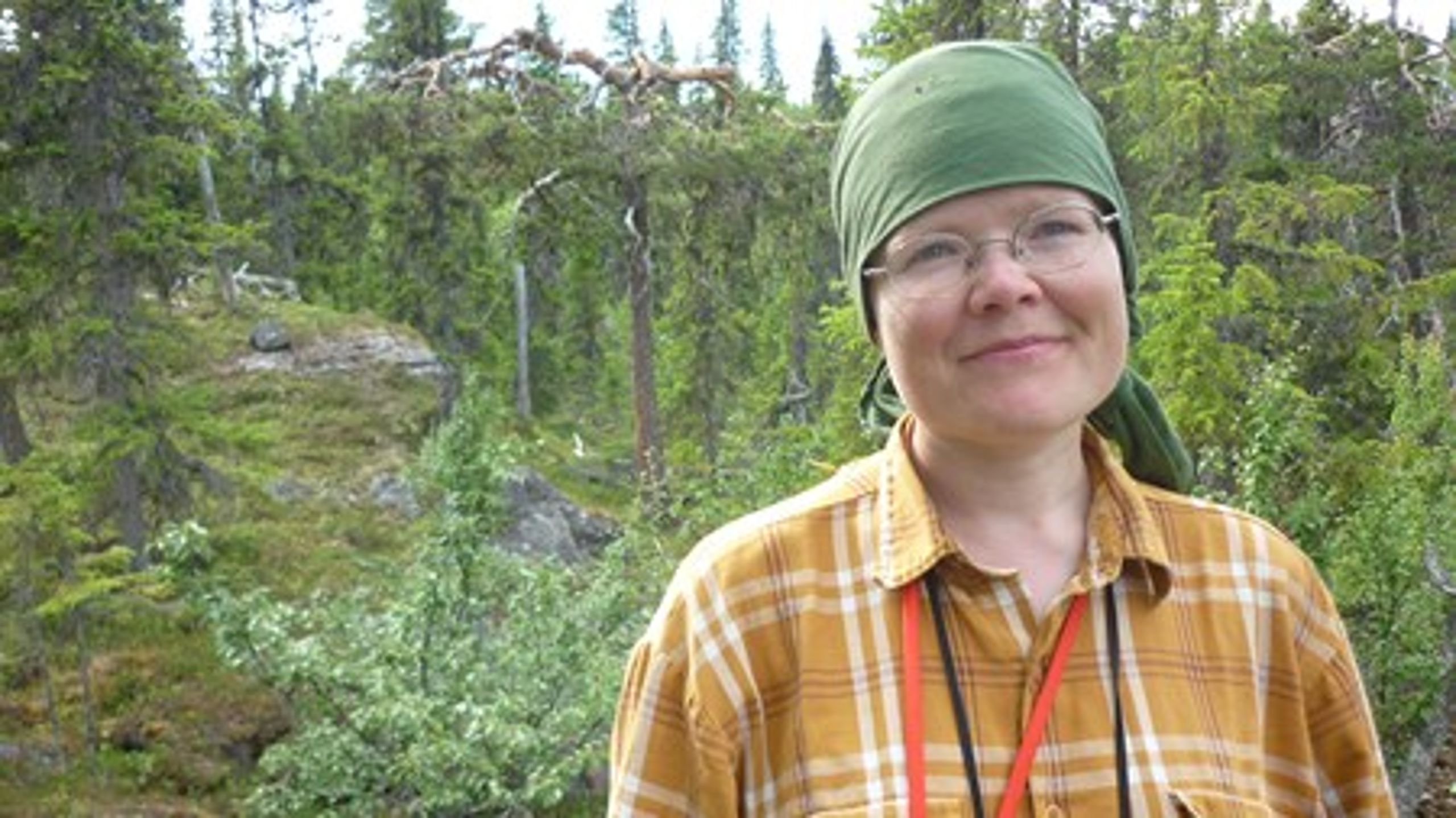 Elin Götmark är talesperson för naturvårdsorganisationen Skydda skogen.