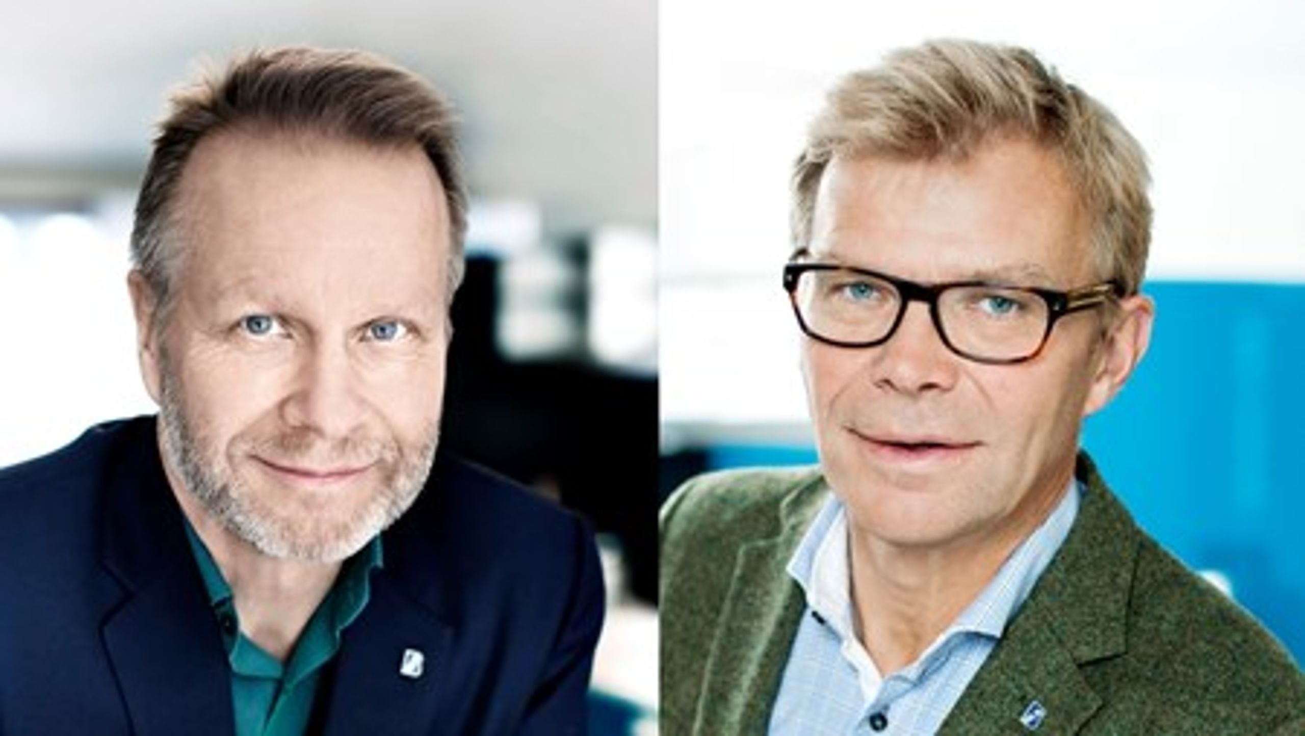 Björn Wellhagen, Näringspolitisk chef Sveriges Byggindustrier och&nbsp;Ola Månsson, vd Sveriges Byggindustrier