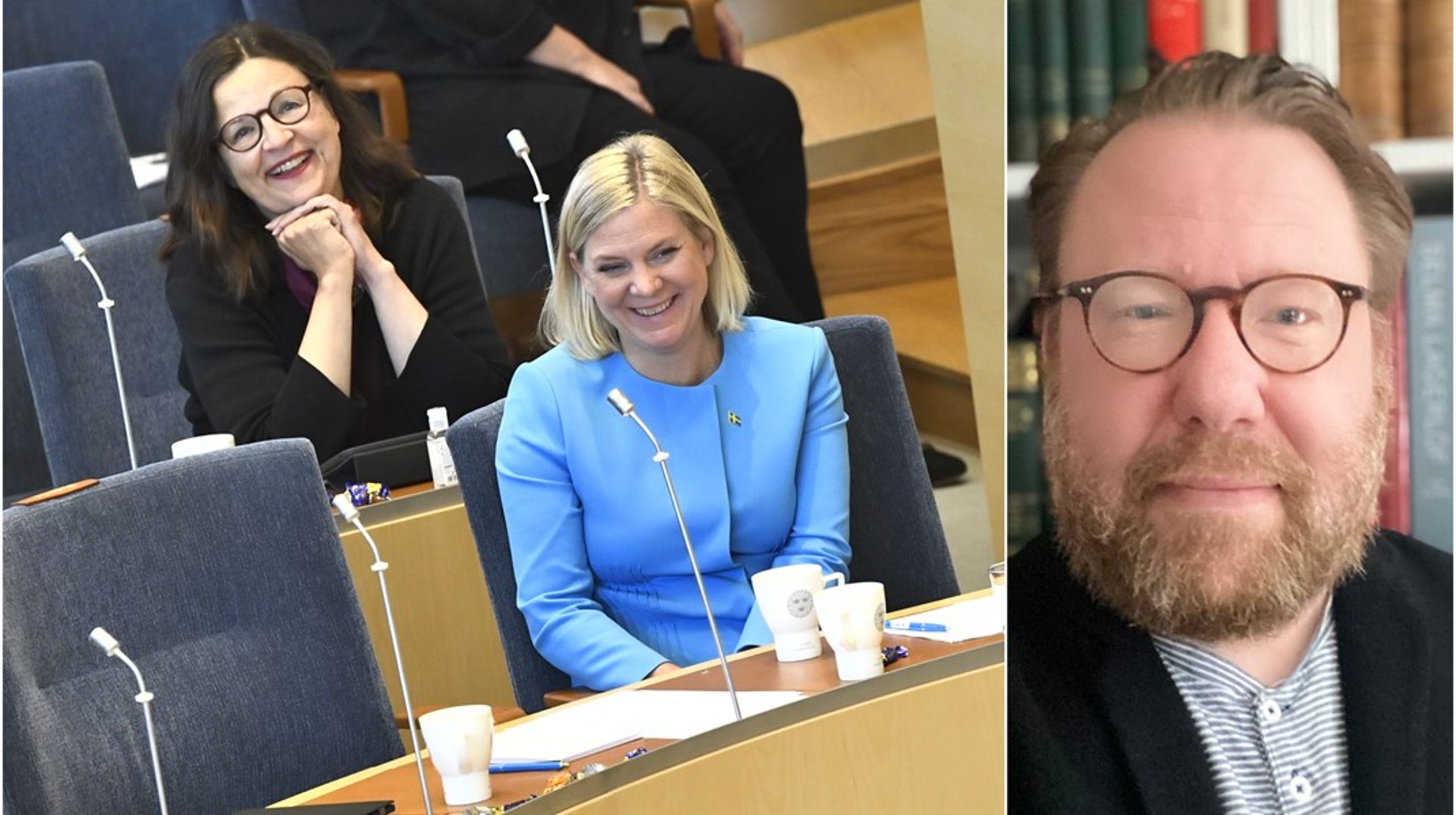 Får vi kanske se Anna Ekström som bubblare i listan över möjliga efterträdare, frågar sig Ola Mårtensson.