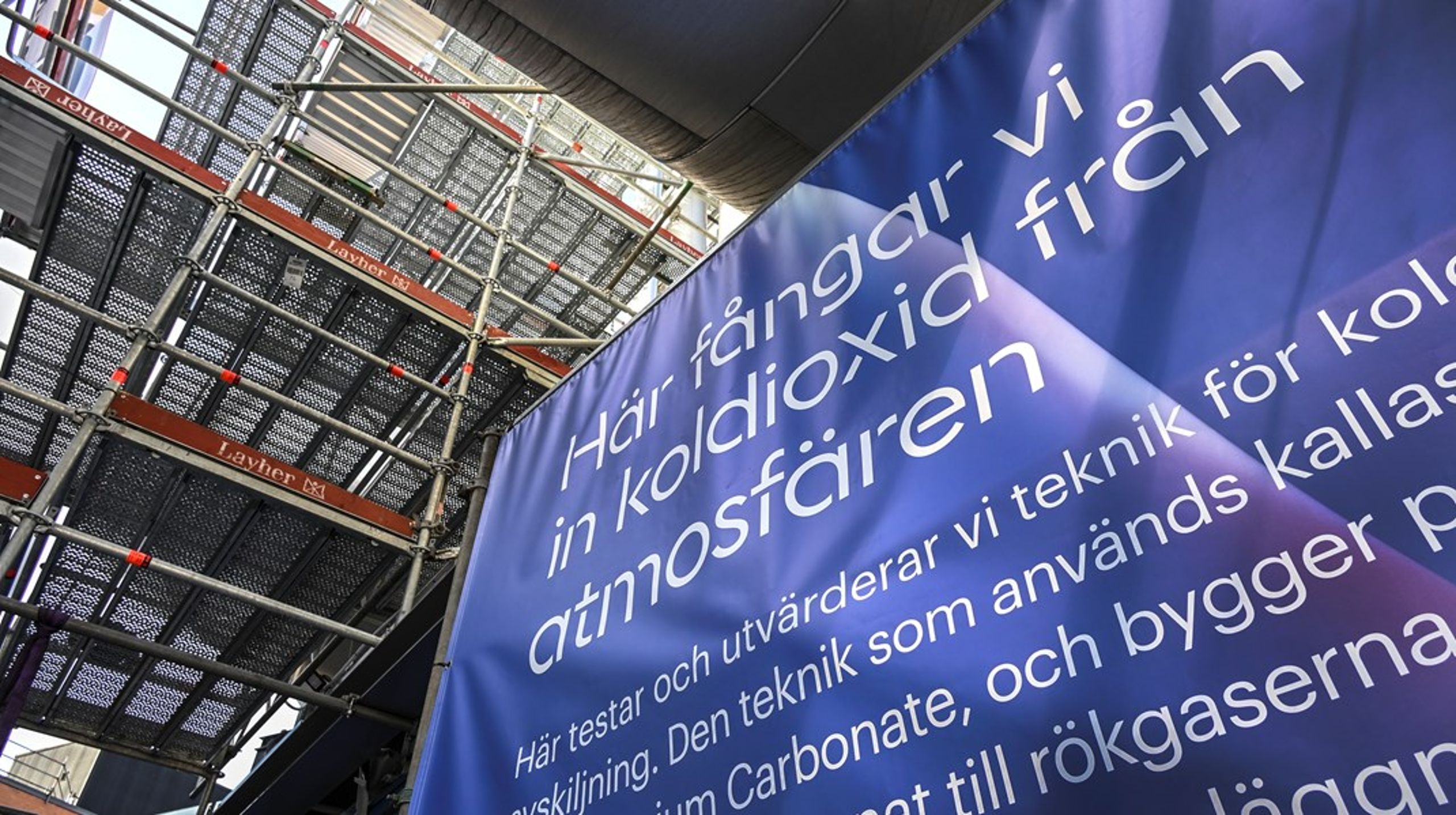 Stockholm Exergi har en pilotanläggning för bio-CCS och har väntat på en satsning från regeringen.