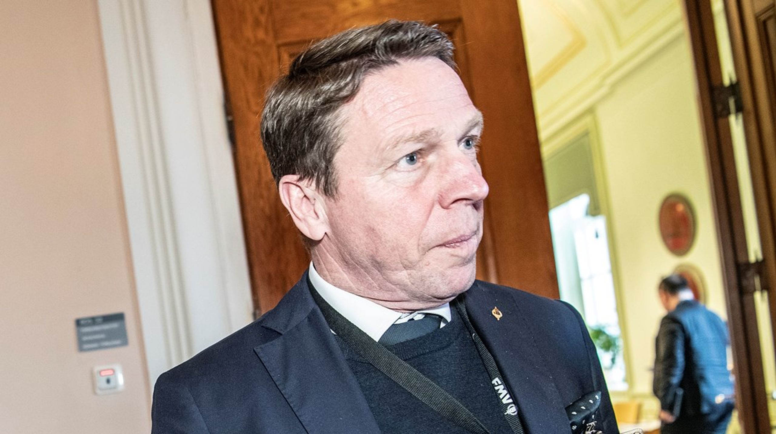 Håller ut till år 2025. Göran Mårtensson är generaldirektör för Försvarets materialverk och har fått förlängt med tre år av regeringen.
