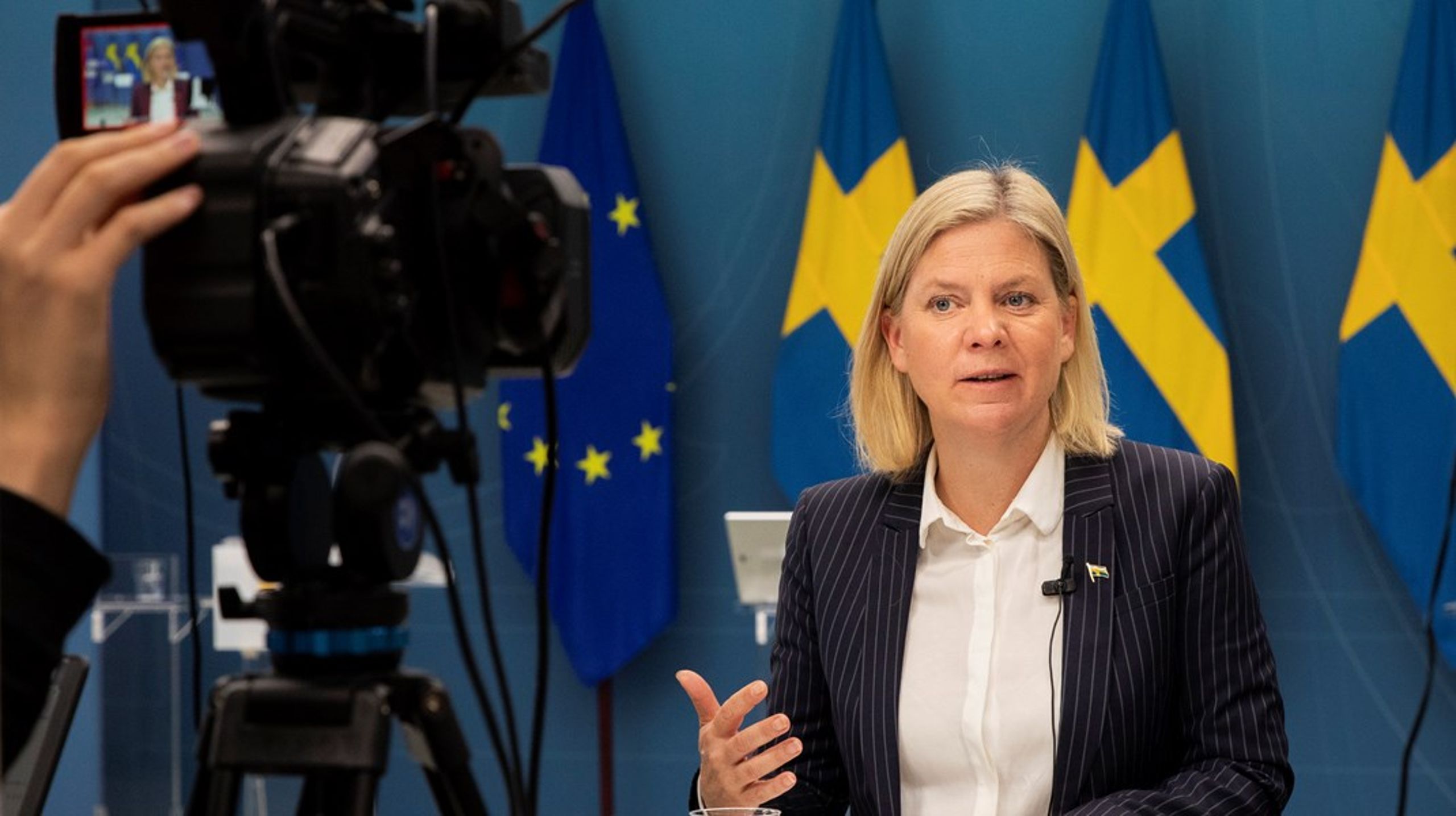 ”DN-intervjun ger även en föraning om magnituden i utmaningen för Magdalena Andersson att i medierna etablera en bild av hennes politiska ledarskap som inte blir till hennes nackdel.”
