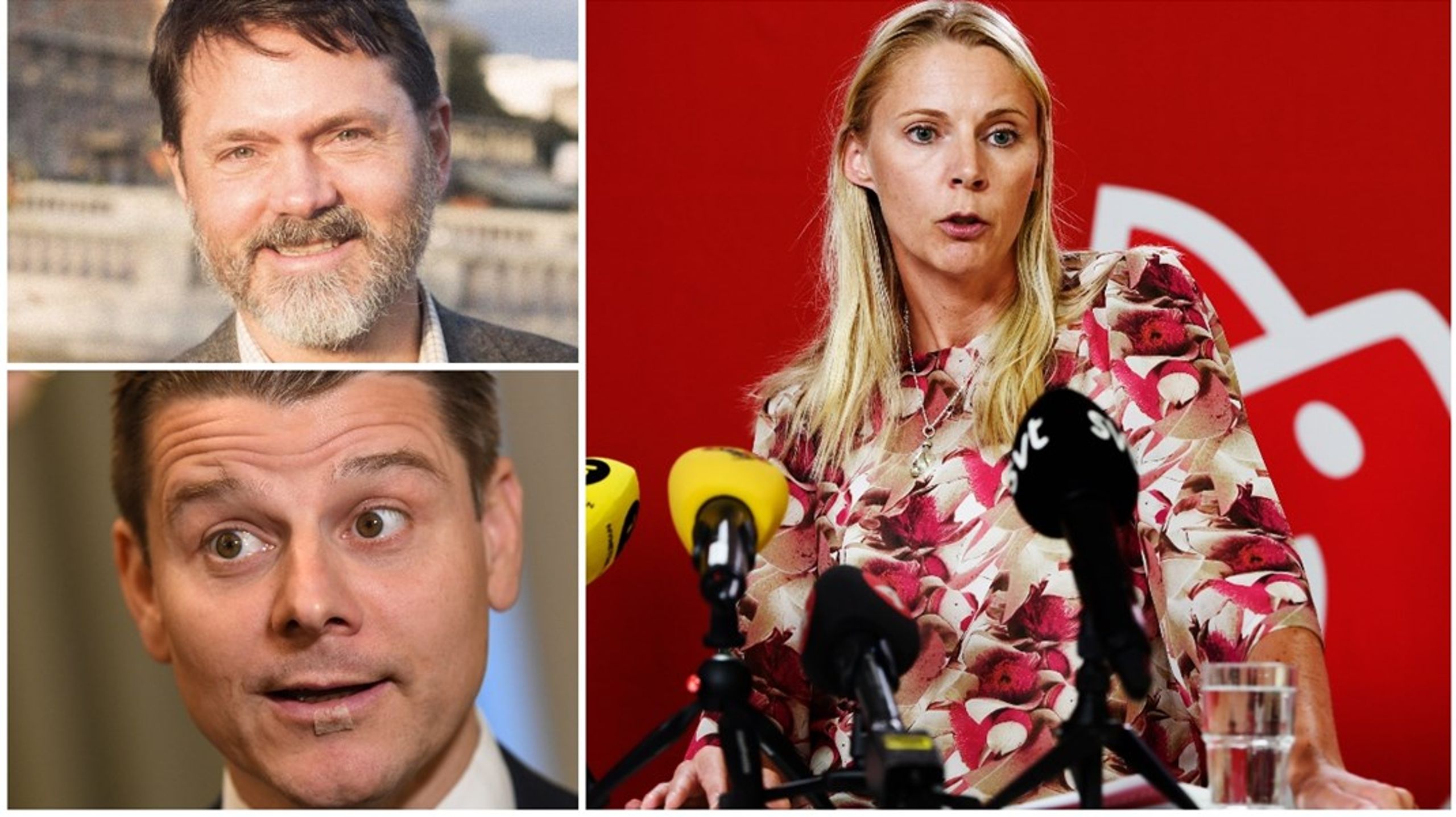 Markus Kallifatides, Niklas Karlsson och Åsa Westlund är alla nöjda med kongressens beslut. Trots att de hade olika ingångar i det.
