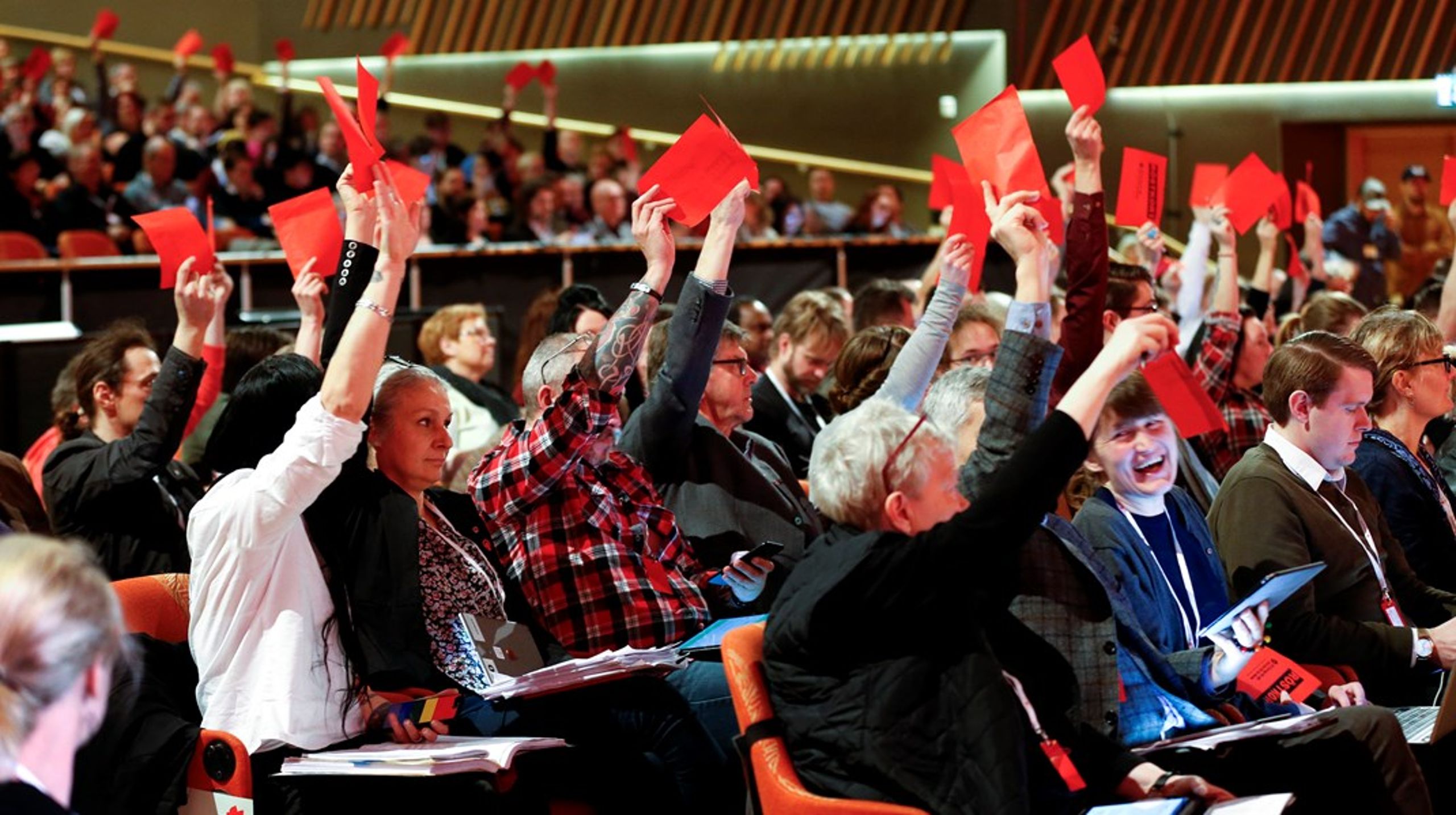 Vänsterpartiets kongress 2018.