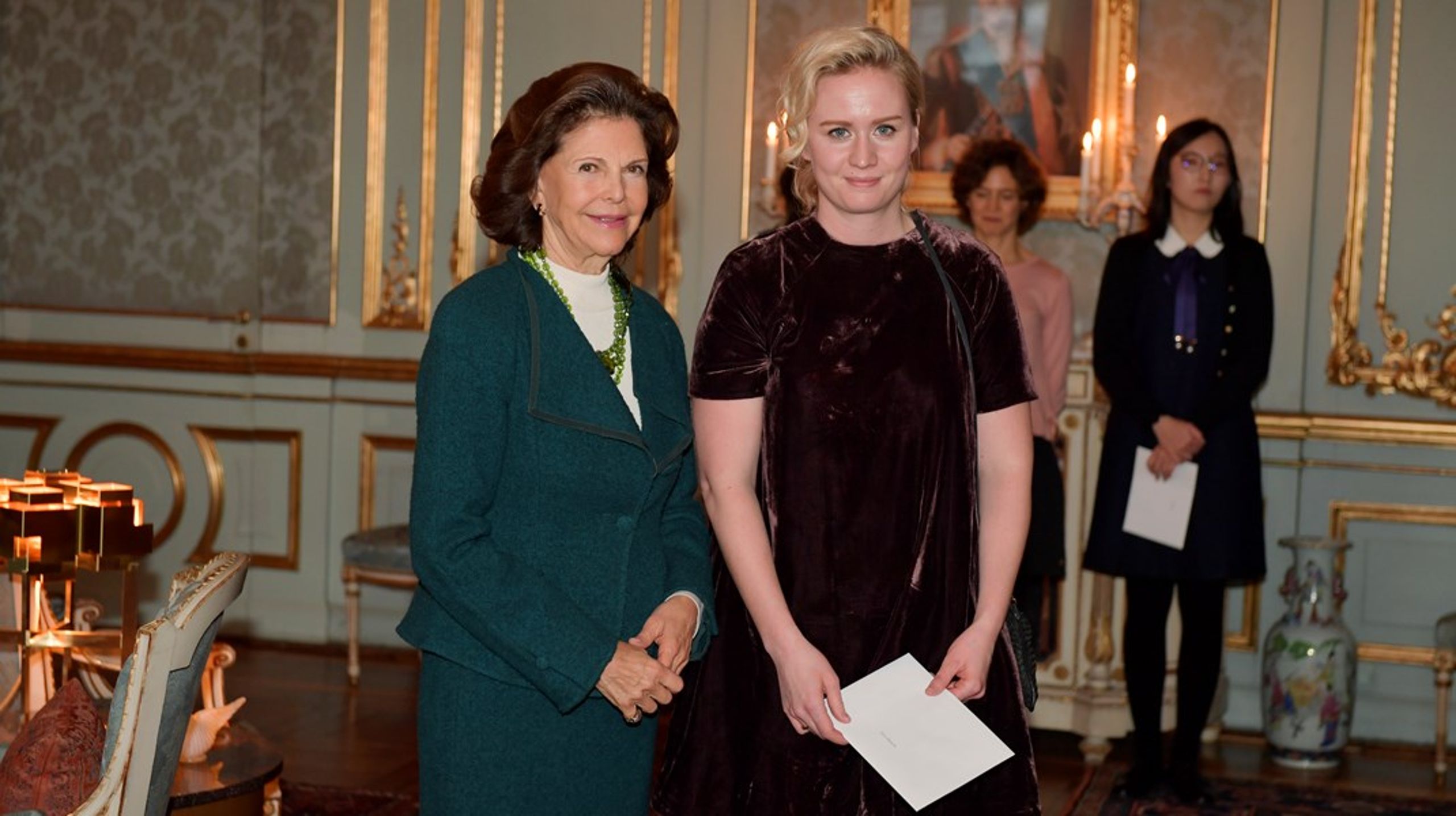 2019 tilldelades Erica Mattelin drottning Silvias jubileumsfond för sitt arbete om barn på flykt.<br>