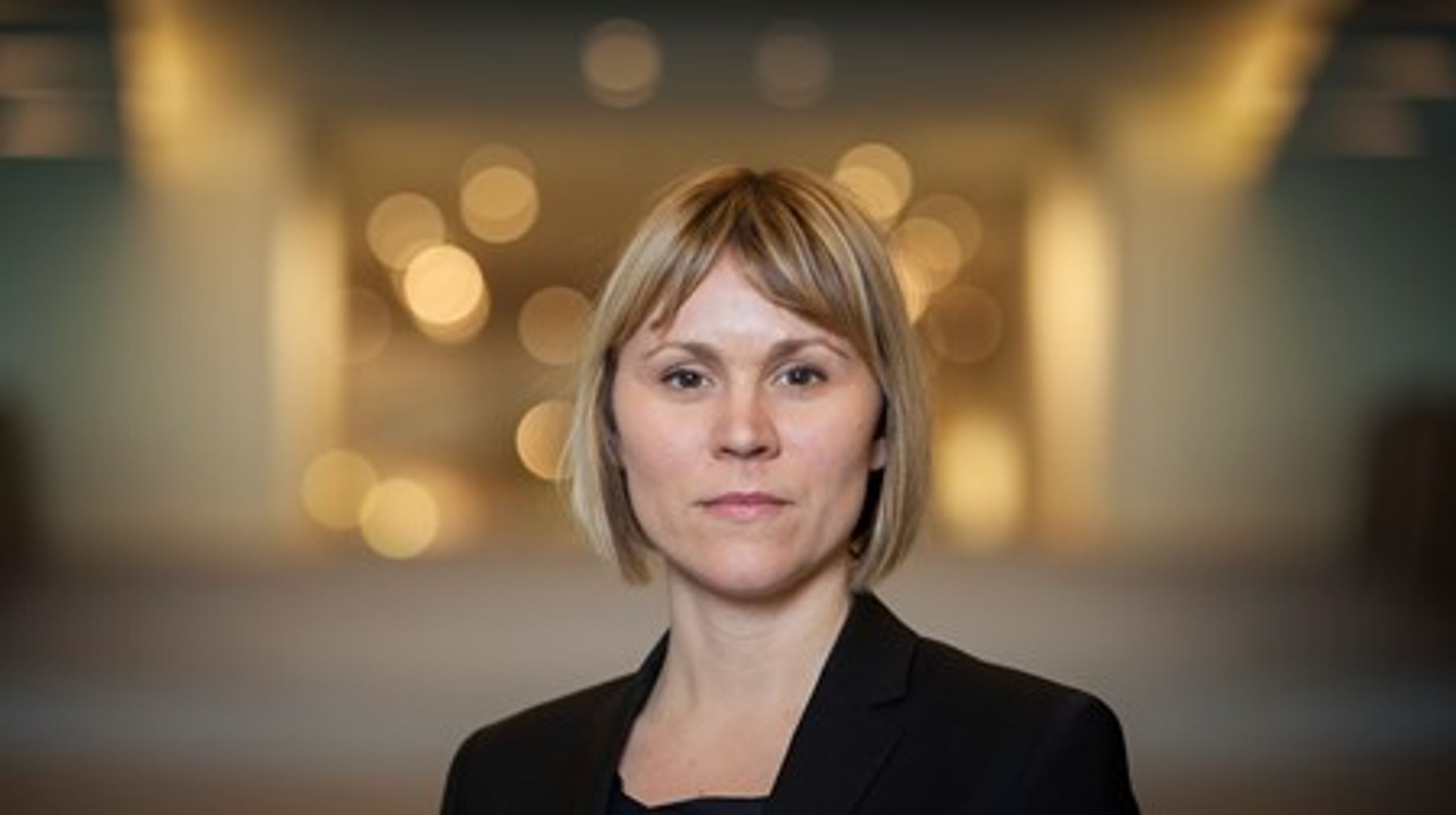Linnéa Engström, EU-parlamentariker (MP),&nbsp; första vice-ordförande i fiskeutskottet.<br>