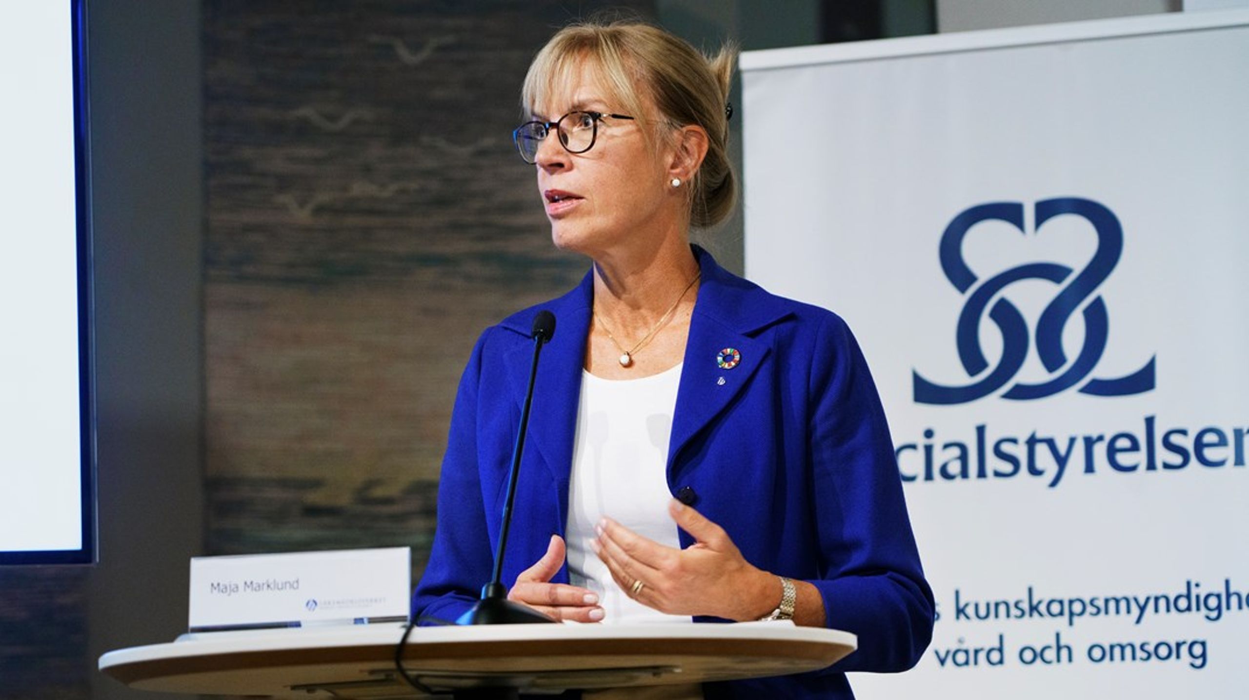 Maja Marklund är glad över att Läkemedelsverket har fått uppdraget att uppdatera läkemedelsboken.