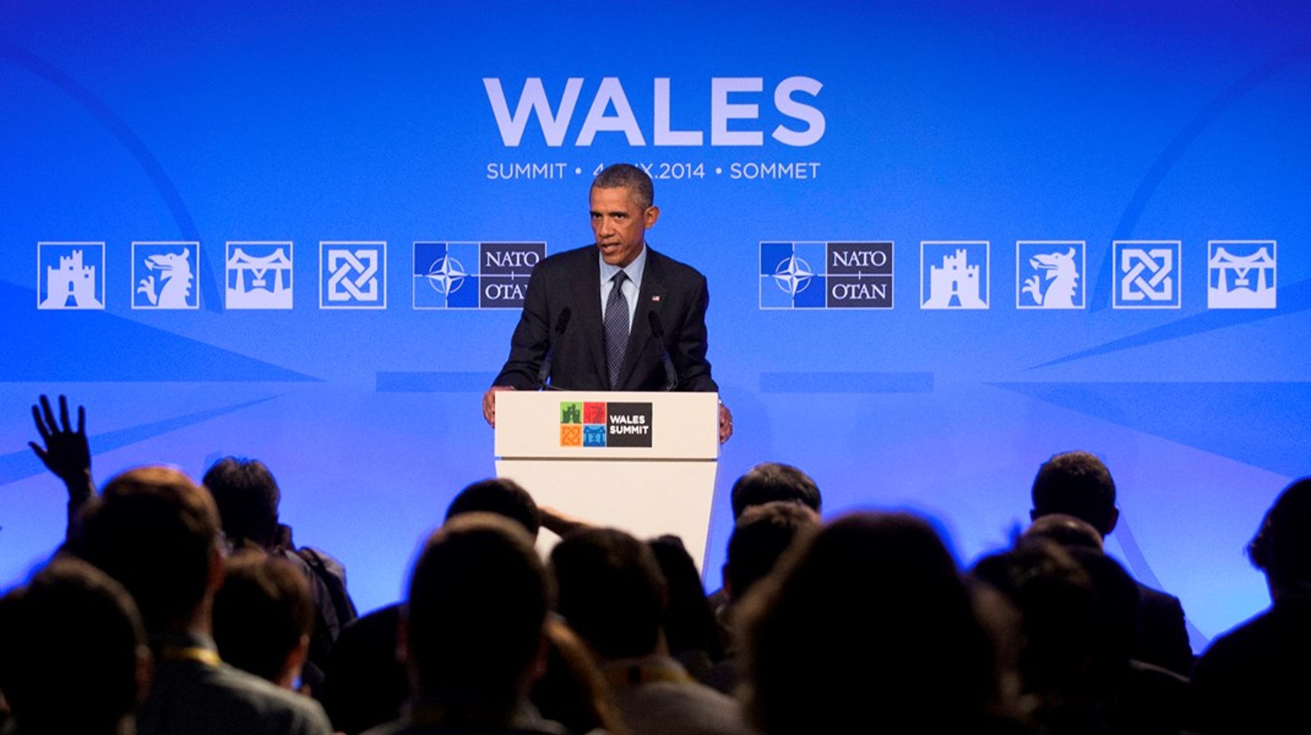 <div>Andra tider då. Det var vid ett toppmöte i Wales 2014 som Natoländerna enades om att alla medlemmar skulle arbeta mot målet att lägga två procent av BNP på försvarsanslag.&nbsp;</div>