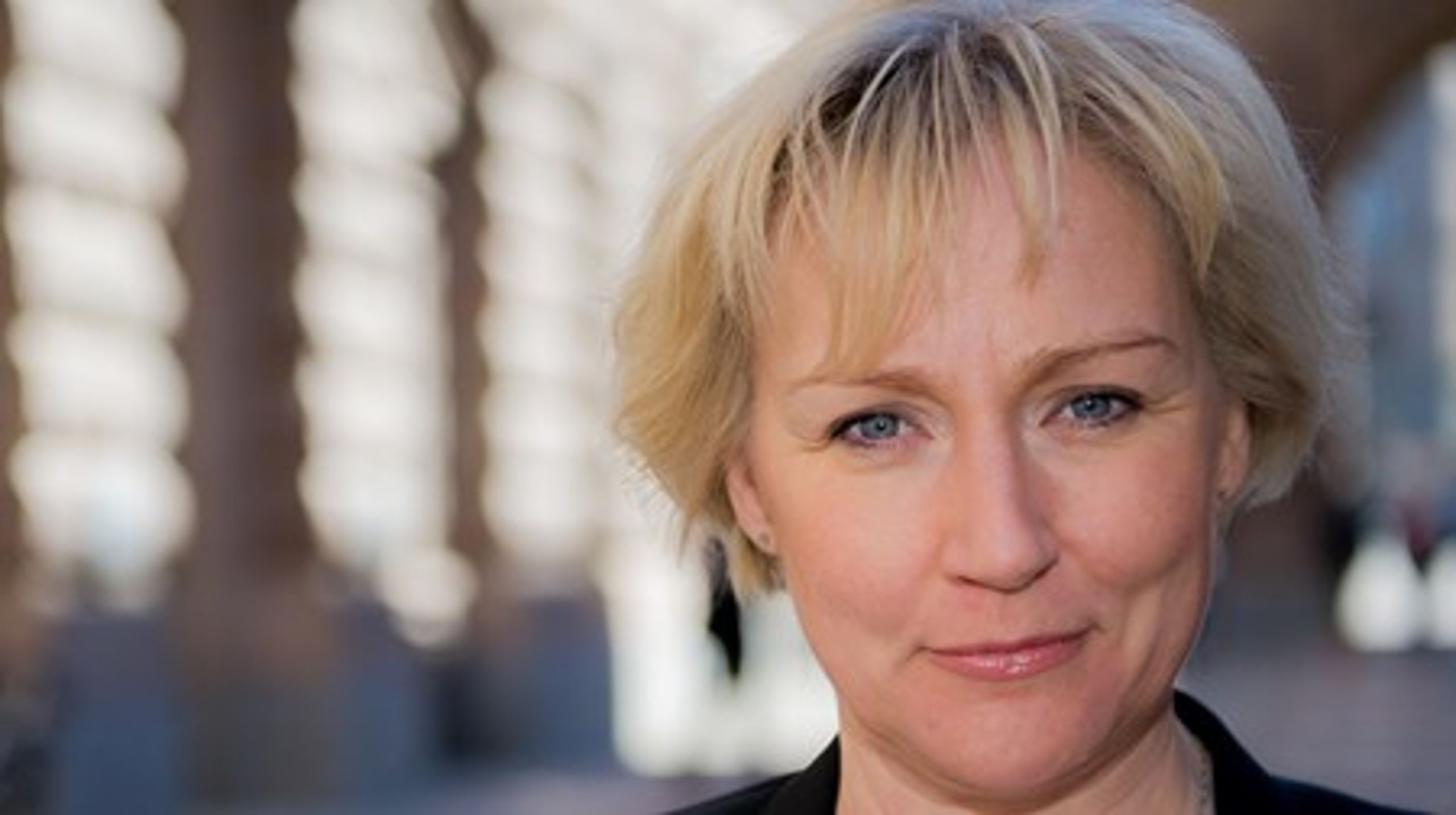 <div>Helene Hellmark Knutsson (S), minister för högre utbildning och forskning<br></div>
