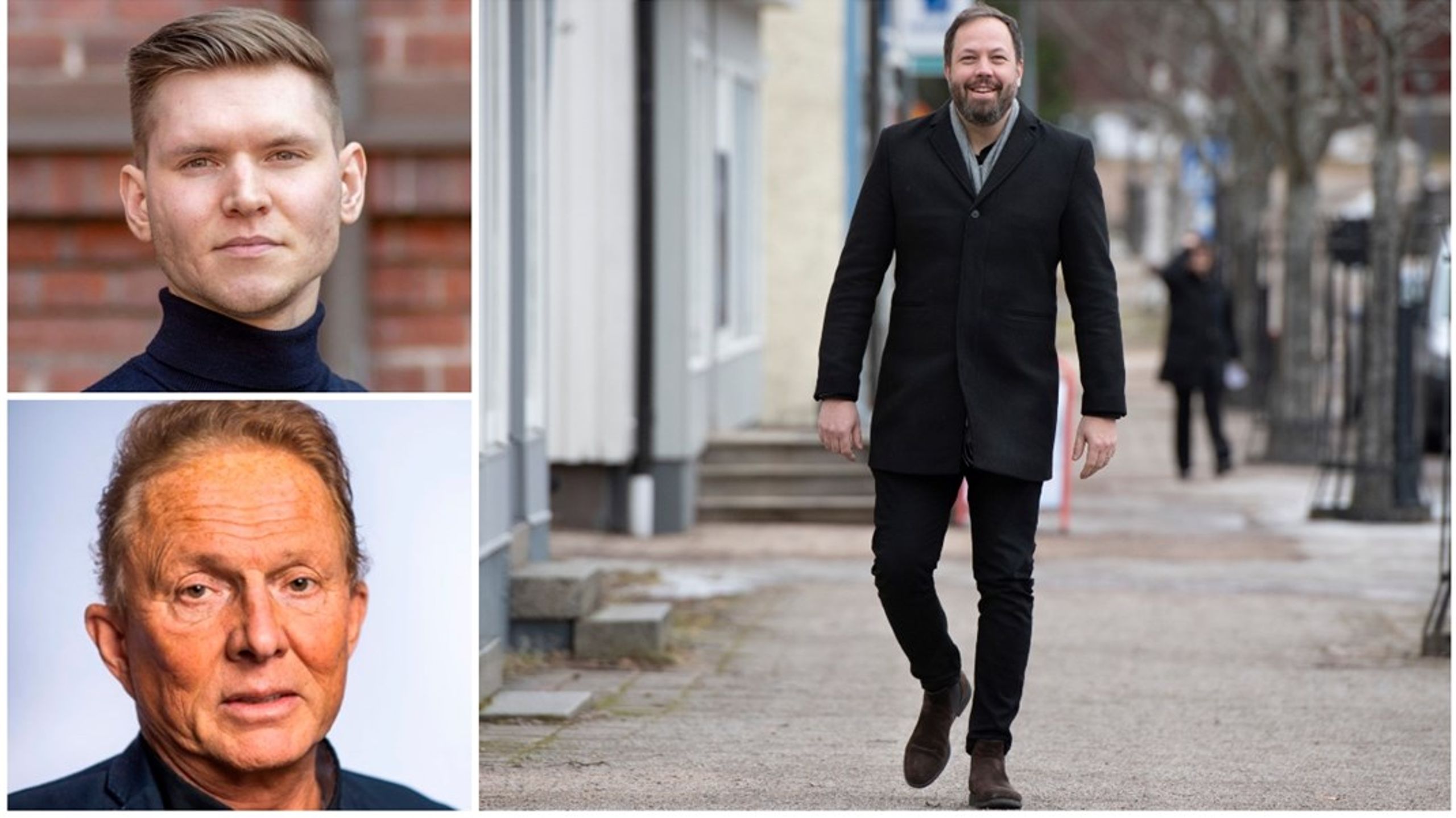 Markus Allard, Kenneth Backgård och Jens Fischer har alla lett sina partier till valframgångar. Målet är att förändra politiken lokalt och regionalt.