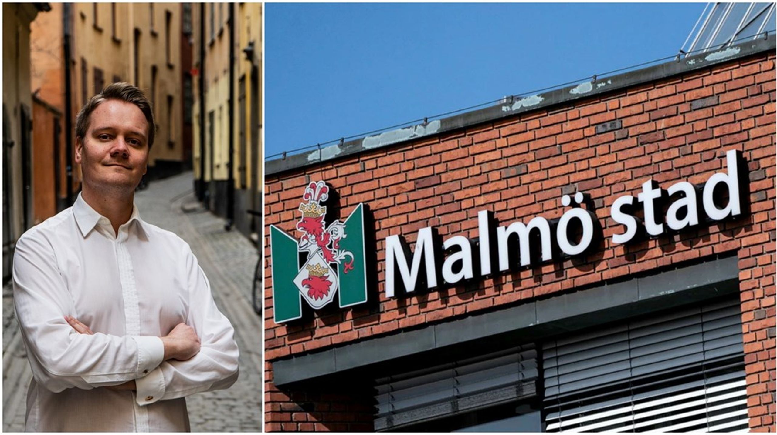 ”Den största bidragstagaren är Malmö stad, en kommun som har satt i system att leva över sina tillgångar och slösa med skattepengar.”, skriver debattören.