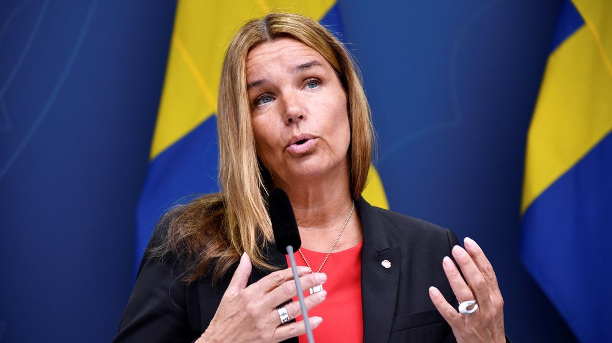 Landsbygdsministern Anna-Caren Sätherberg (S).