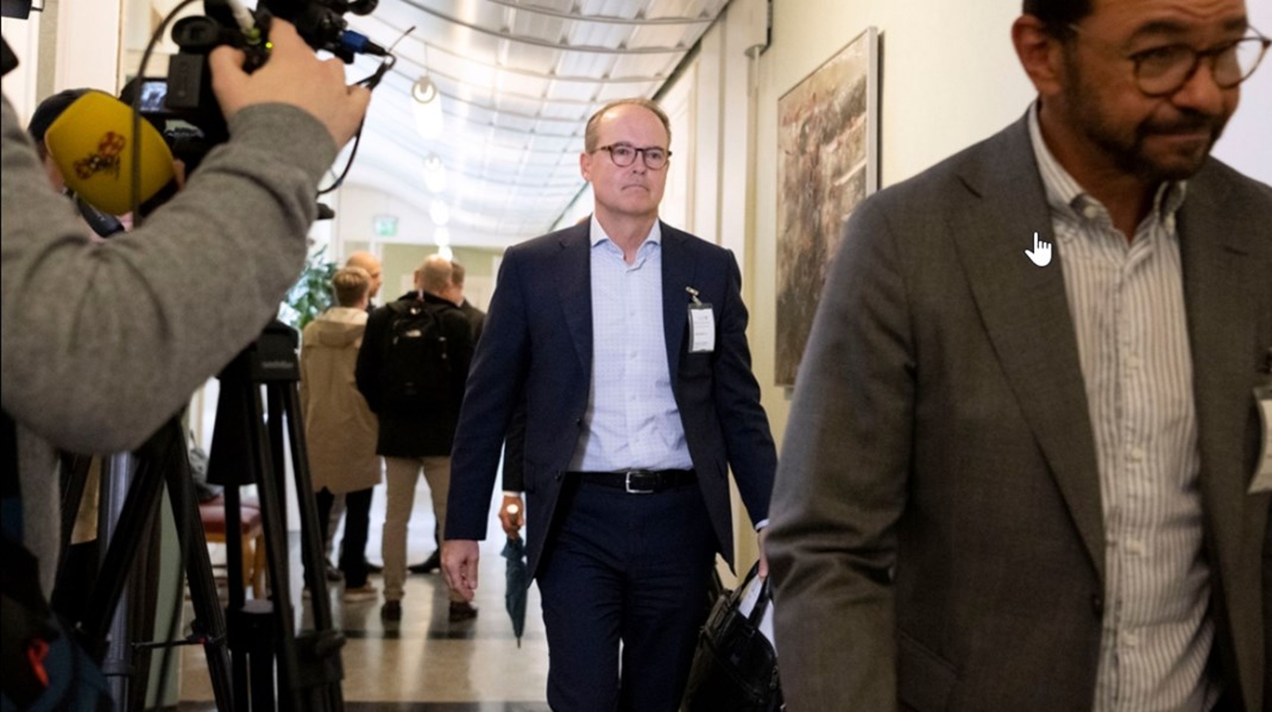 <div>Swedavias vd Jonas Abrahamsson kallades till riksdagens trafikutskott under tisdagen. <br></div>