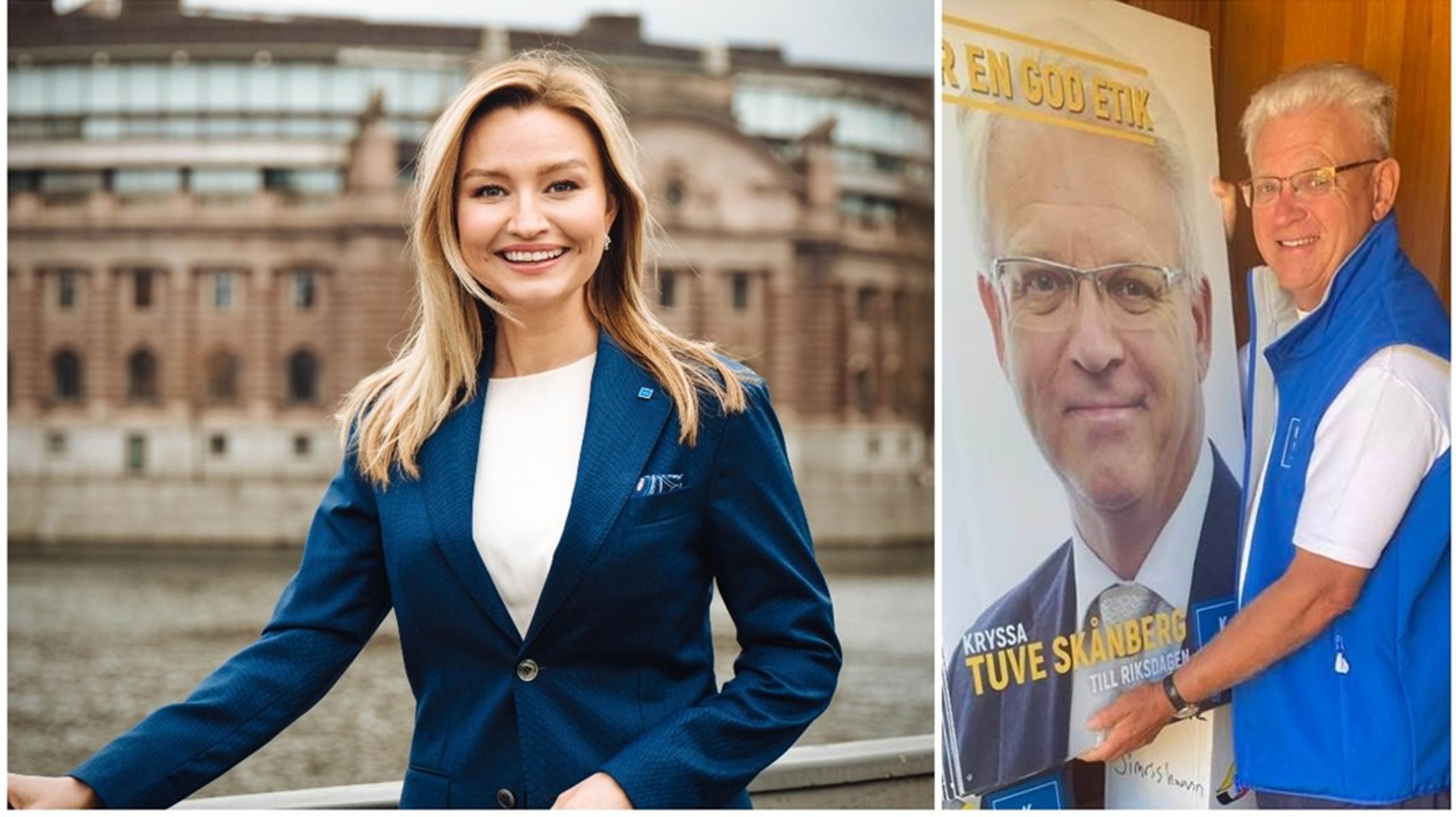 Ebba Busch toppar listan i alla valkretsar. Det gör att ingen riksdagsledamot sitter säkert. Extra knepigt utgångsläge har Tuve Skånberg som får hoppas på personkryss för en riksdagsfortsättning.