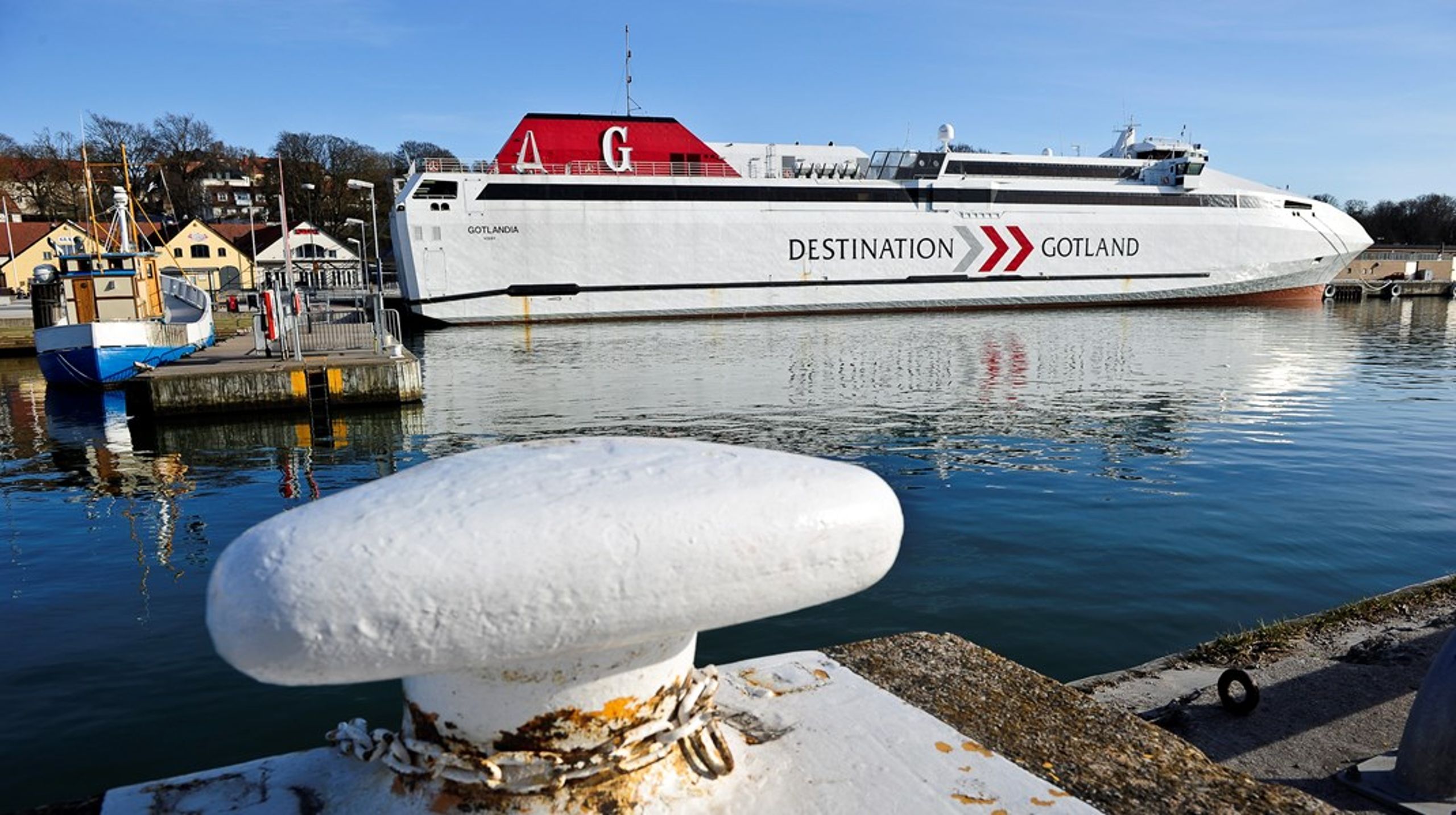 Staten har ansvarat för färjetrafiken till och från Gotland sedan 1970-talet.<br>