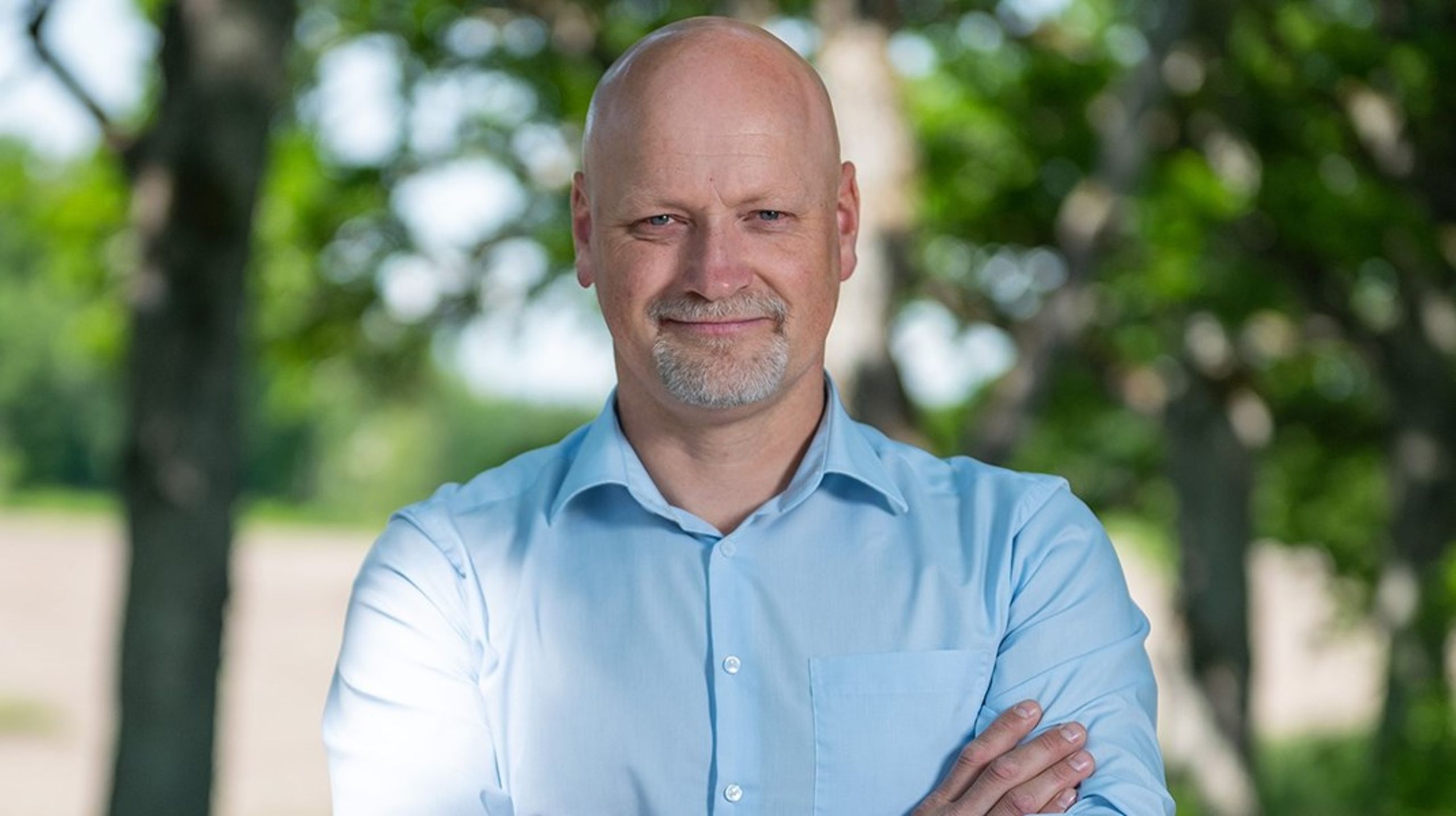 Daniel Bäckström är ny gruppledare för Centerpartiet i riksdagen.