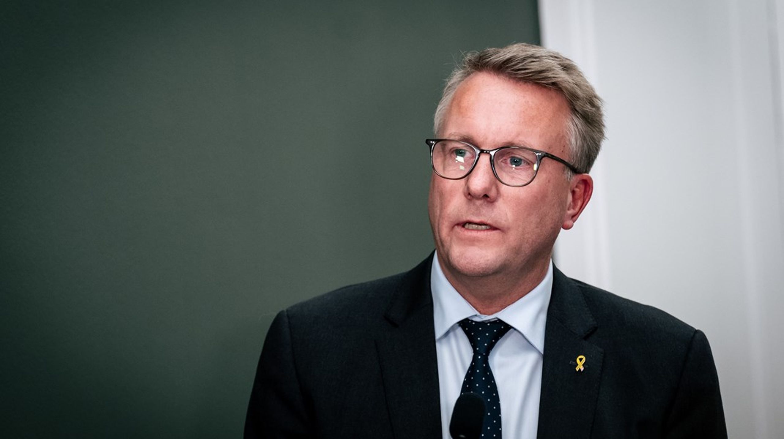 Danmarks försvarsminister Morten Bødskov.&nbsp;