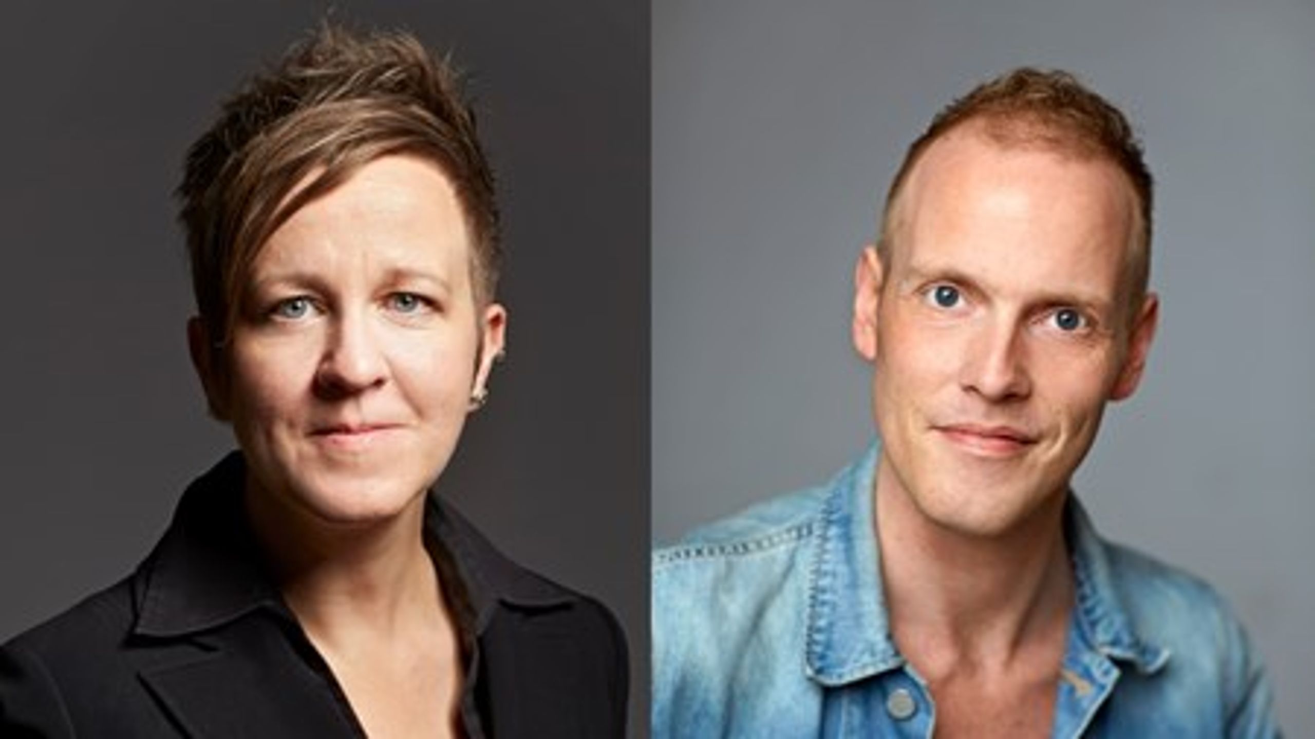 Förbundsordförande&nbsp;Ulrika Westerlund och&nbsp;vice förbundsordförande&nbsp;Christian Antoni Möllerop.