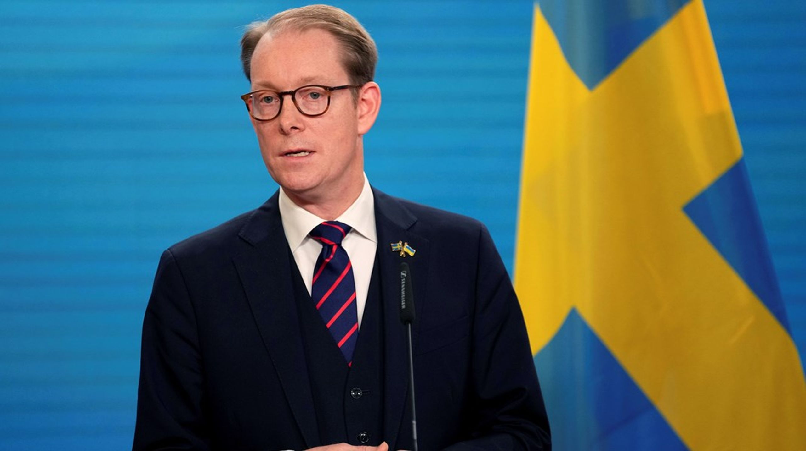 Sveriges utrikesminister Tobias Billström (M).