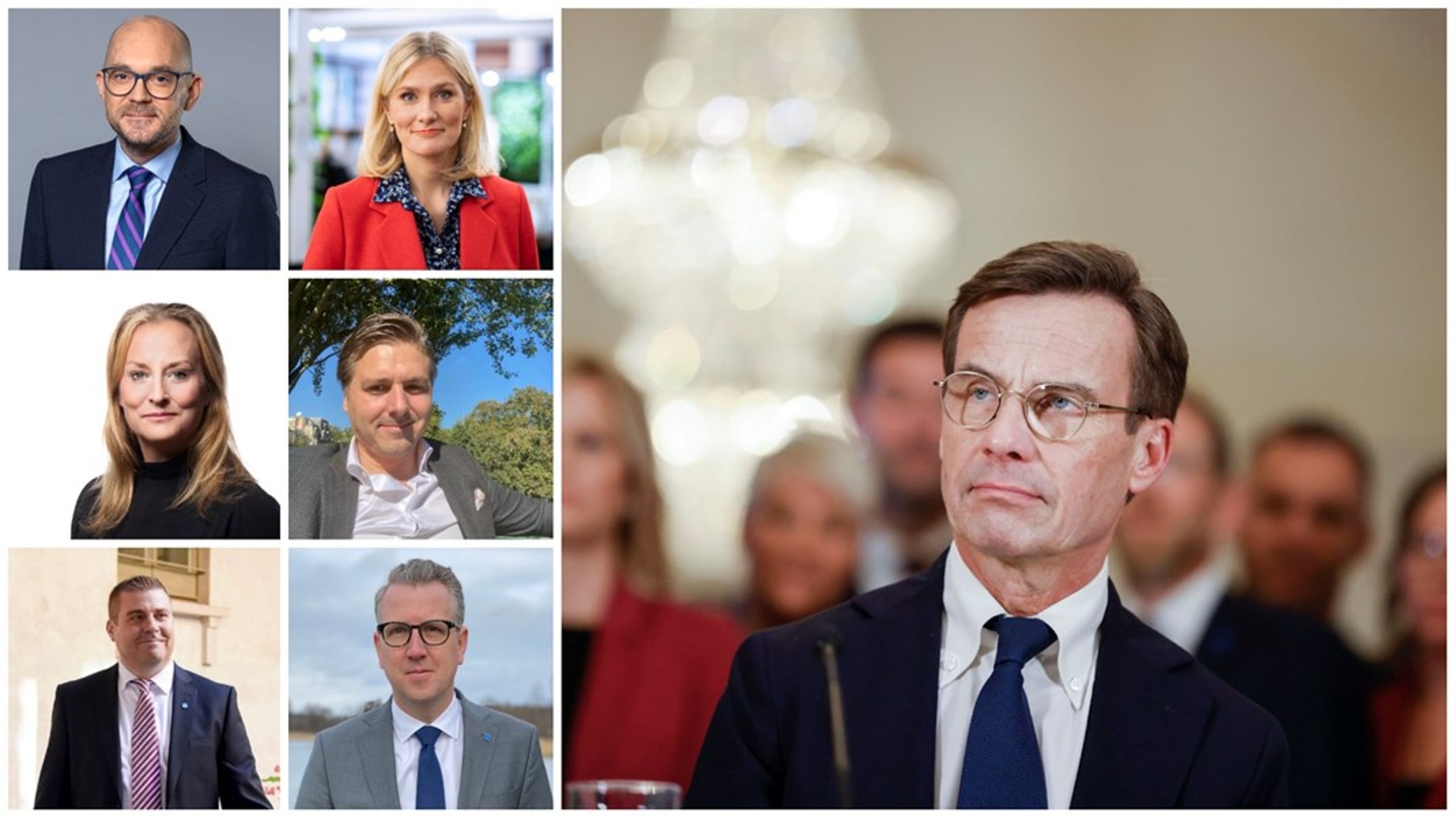 21 tjänstemän får nyckelroller i samordningen mellan regeringspartierna och Sverigedemokraterna.