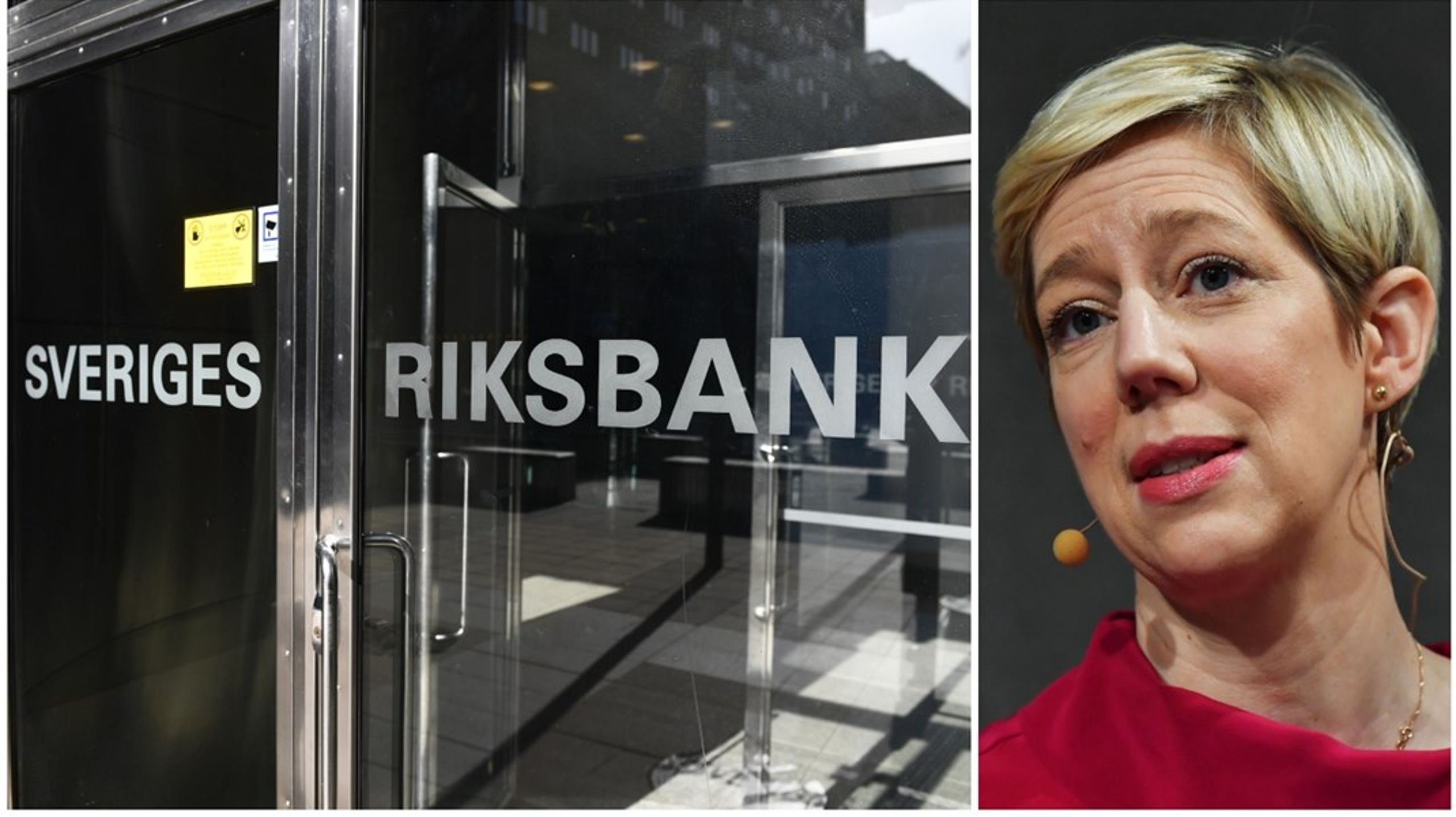 ”Det är väldigt svårt att särskilja vad som är penningpolitik respektive finansiell stabilitet”, säger förste vice riksbankschef Anna Breman. Men nu tvingas Riksbanken att göra den avvägningen.