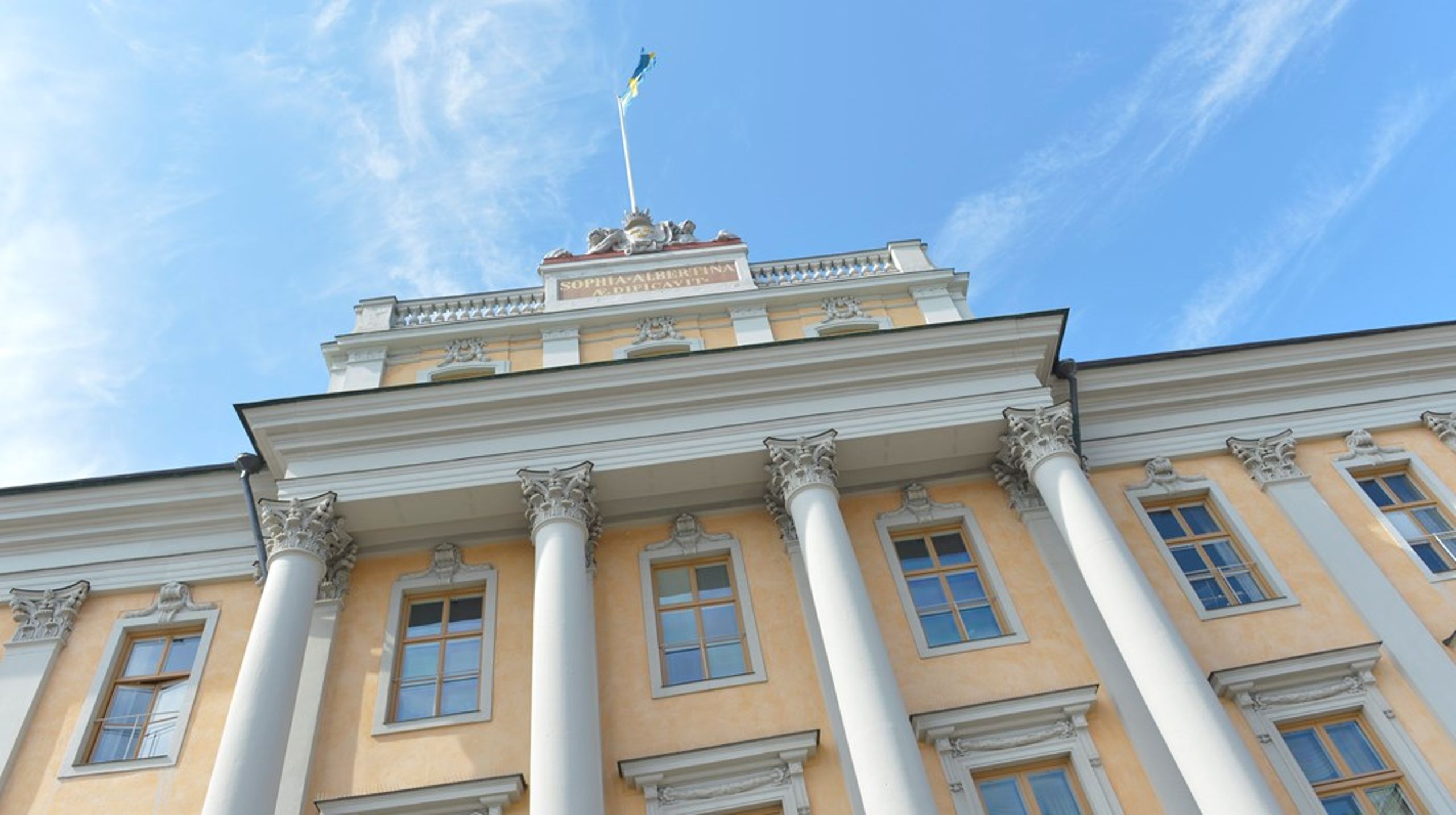 Utrikesdepartementet vid Gustav Adolfs torg i Stockholm.