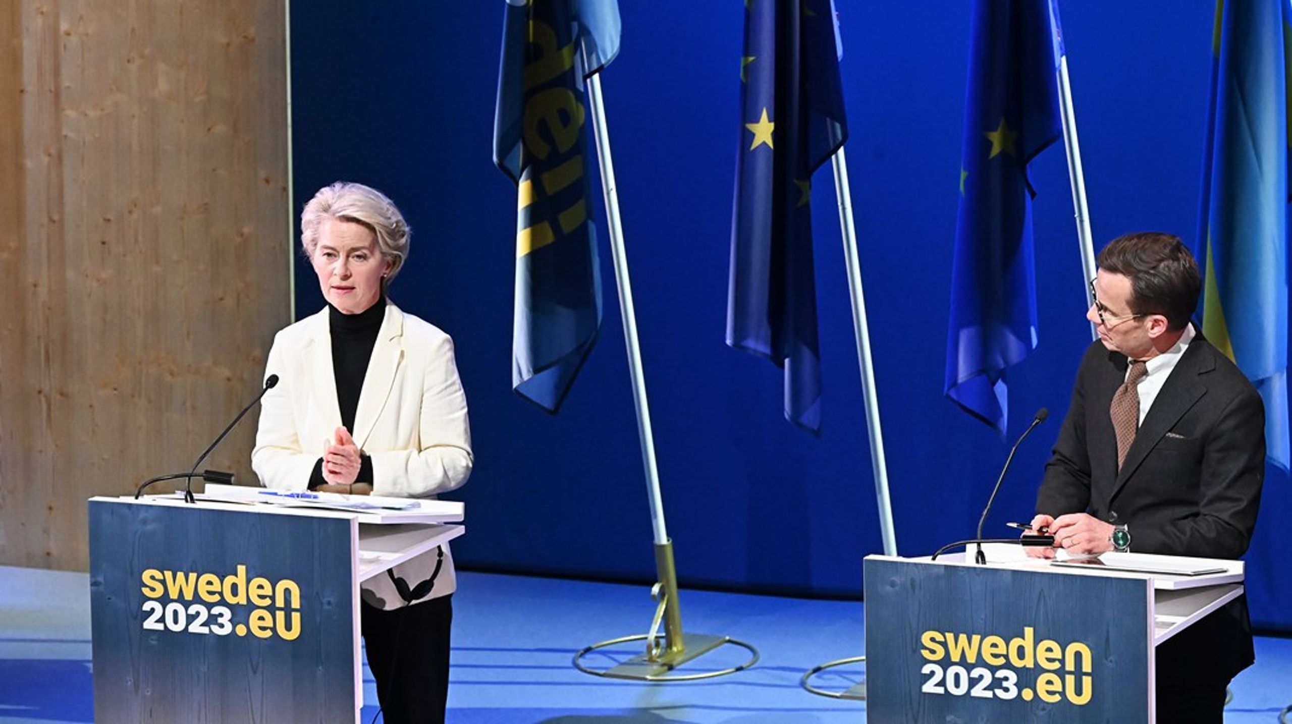 Svenskarna i ordförandeskapet balanserar på slak lina när de ska försvara sin frihandelspolitiska linje mot framrusande stödförespråkare i Bryssel.<br>