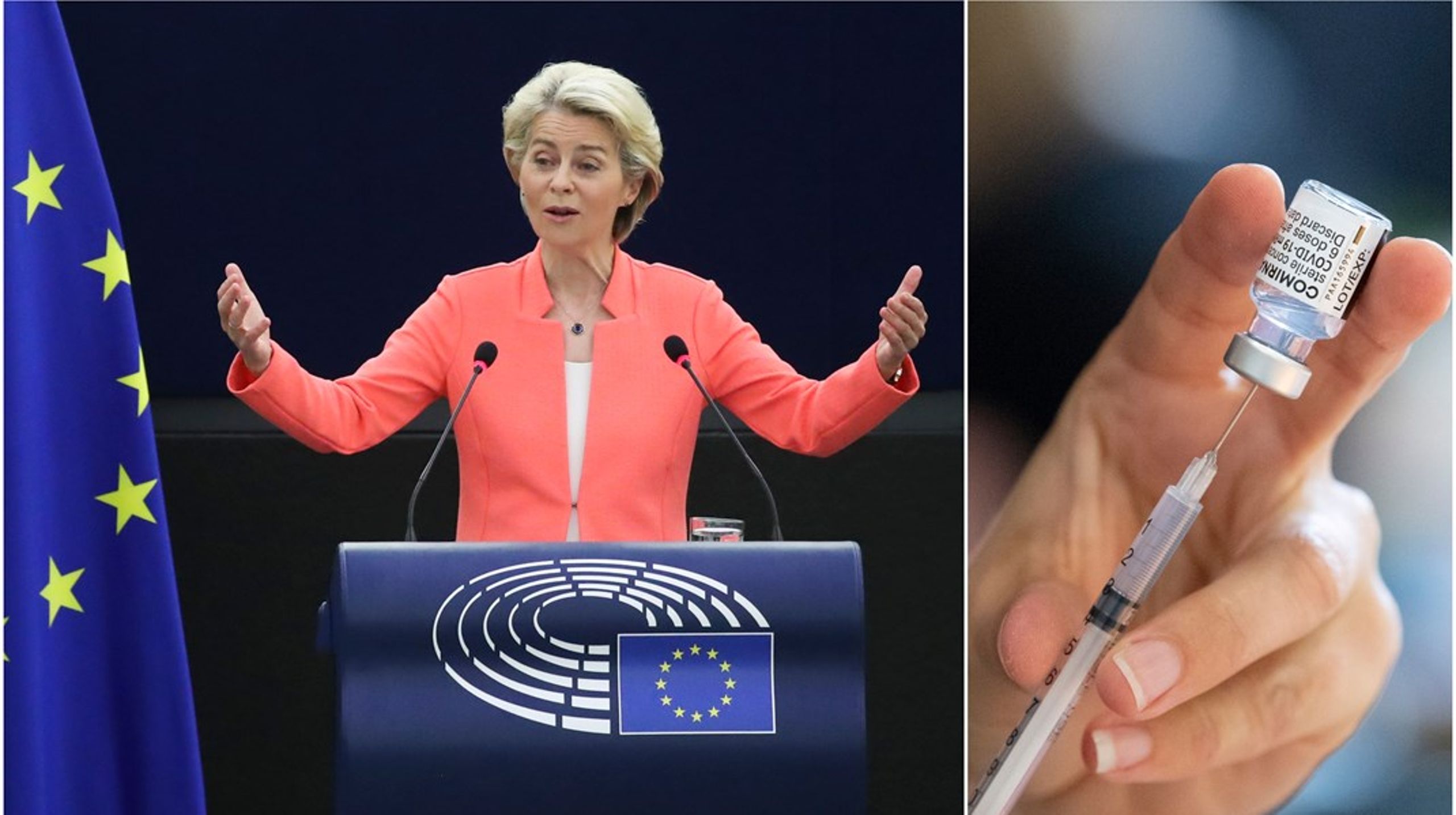 EU-kommissionens ordförande Ursula von der Leyen betonade behovet av en hälsounion i sina State of the Union-tal både 2020 och 2021. Men inte förra året.