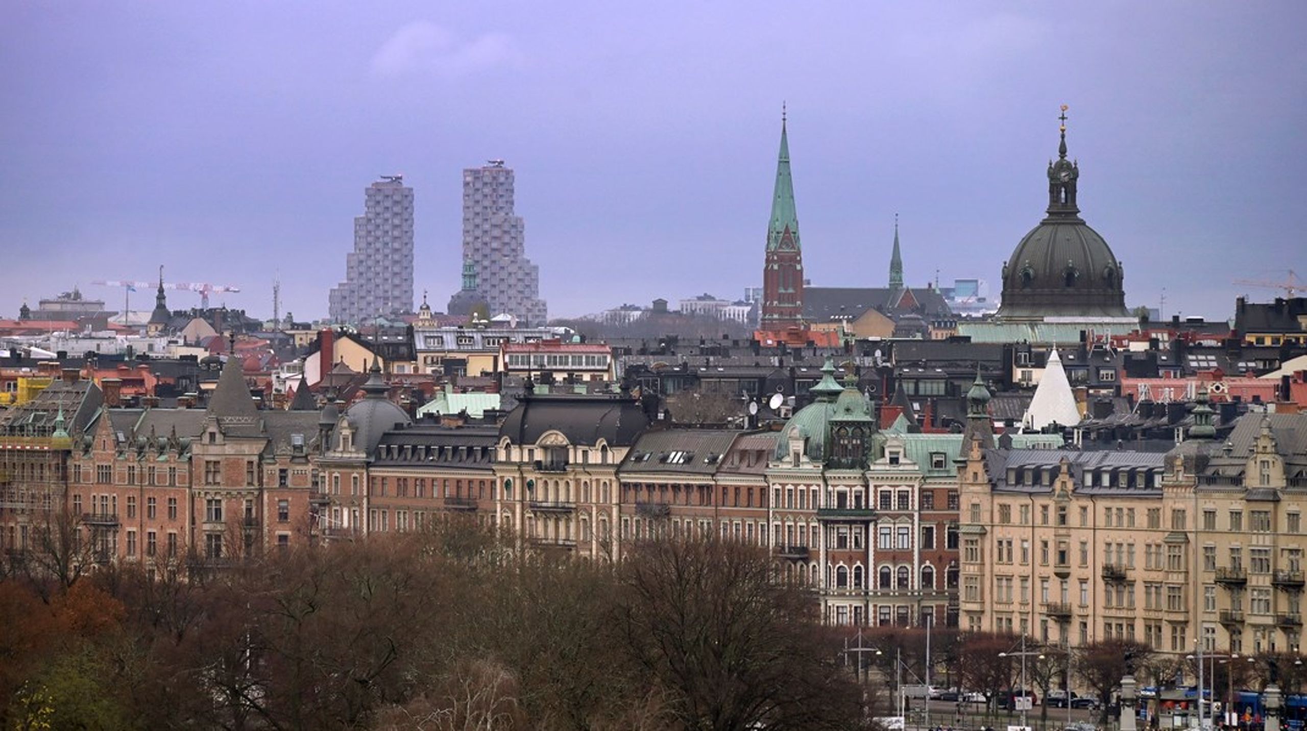 I Stockholm gick prisutvecklingen för bostadsrätter i januari i motsatt riktning jämfört med övriga landet.&nbsp;
