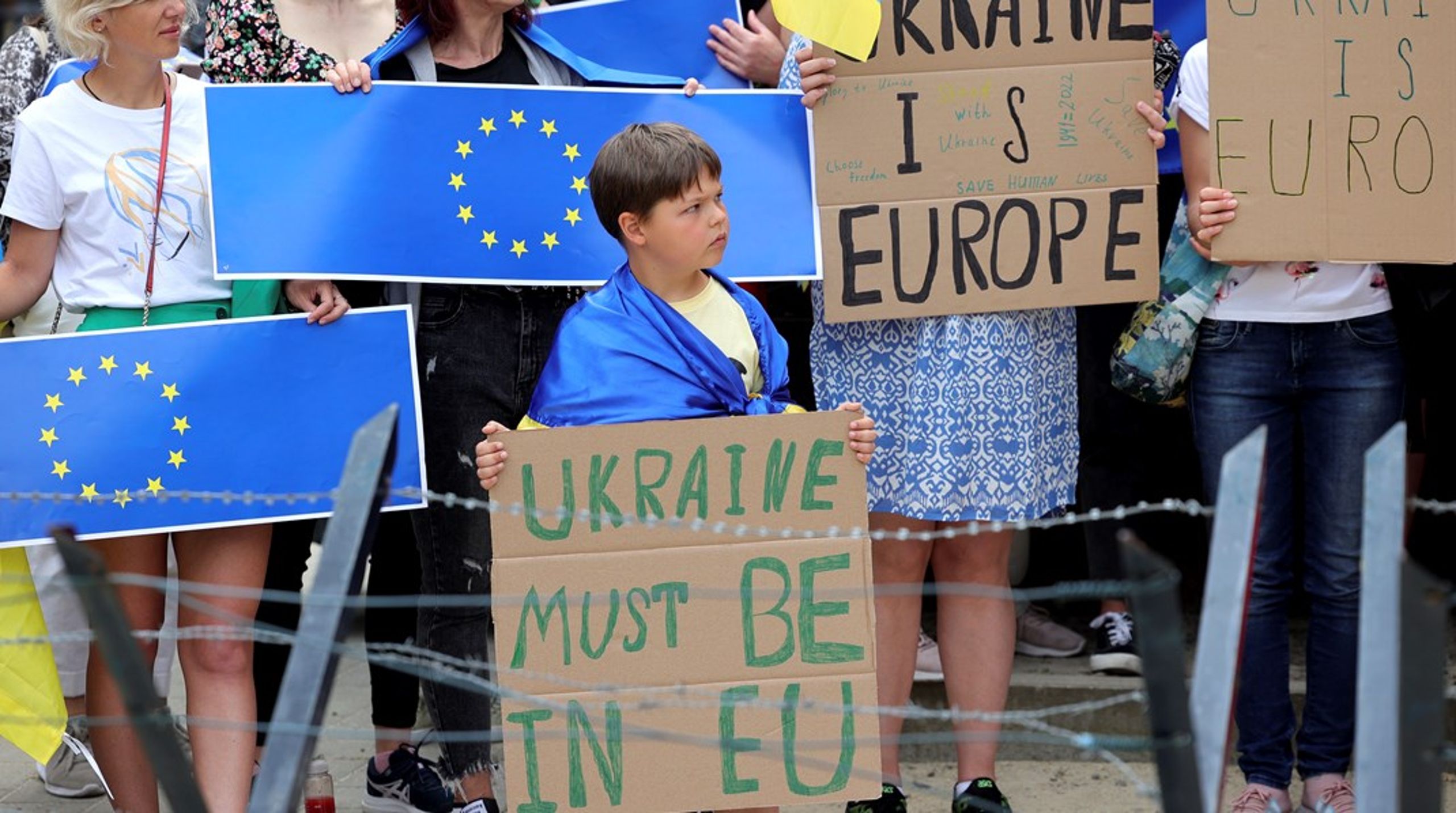 De geopolitiska skiftena är stora och en växande uppfattning i Bryssel är att Ukraina blir en del av EU inom överskådlig framtid.