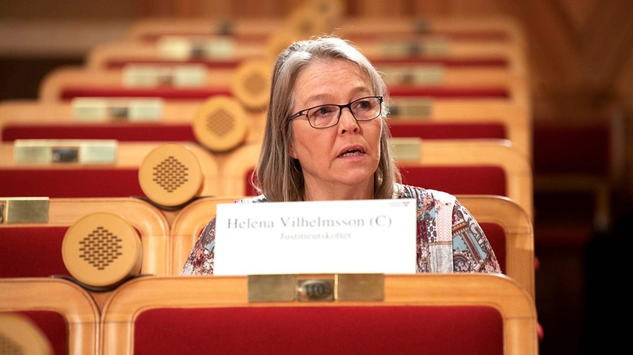 Helena Vilhelmsson (C) är besviken på att regeringen gick ut och fick det att låta som att frågan om internmomsen är löst. (Arkivbild)
