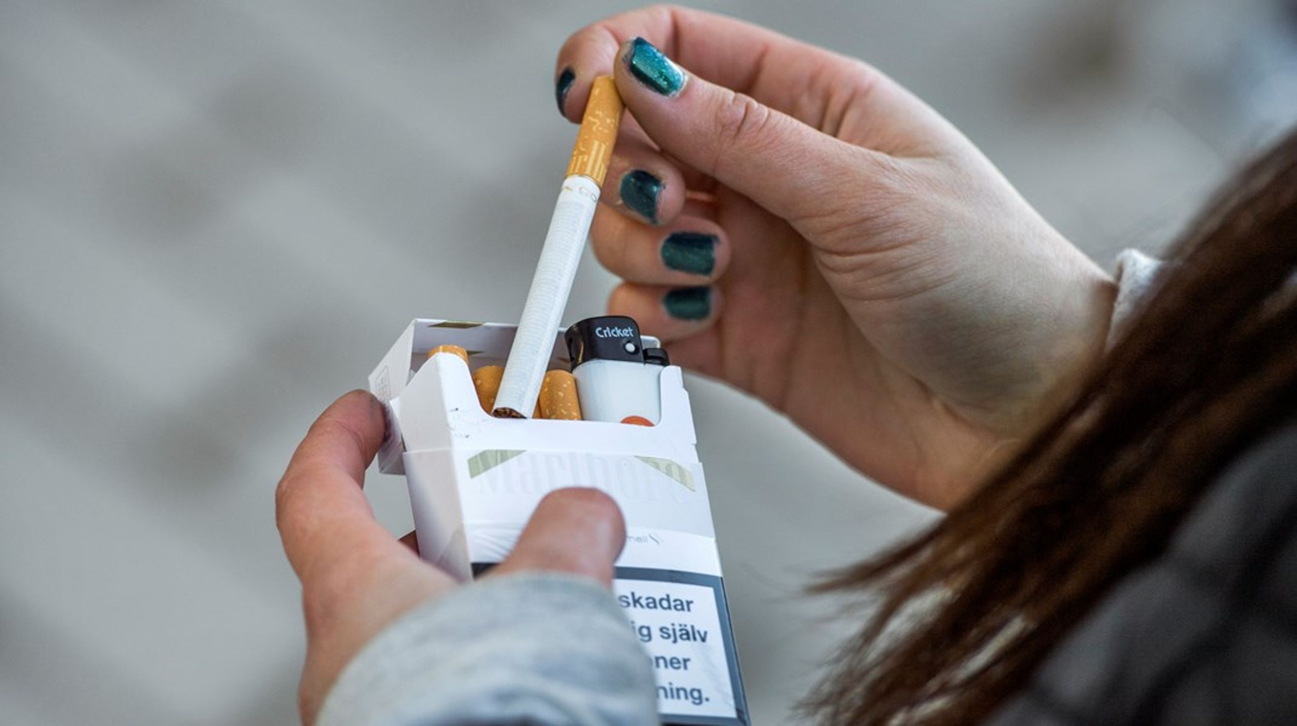Tobaksbruket bland unga är&nbsp;högre än någonsin, skriver debattören.