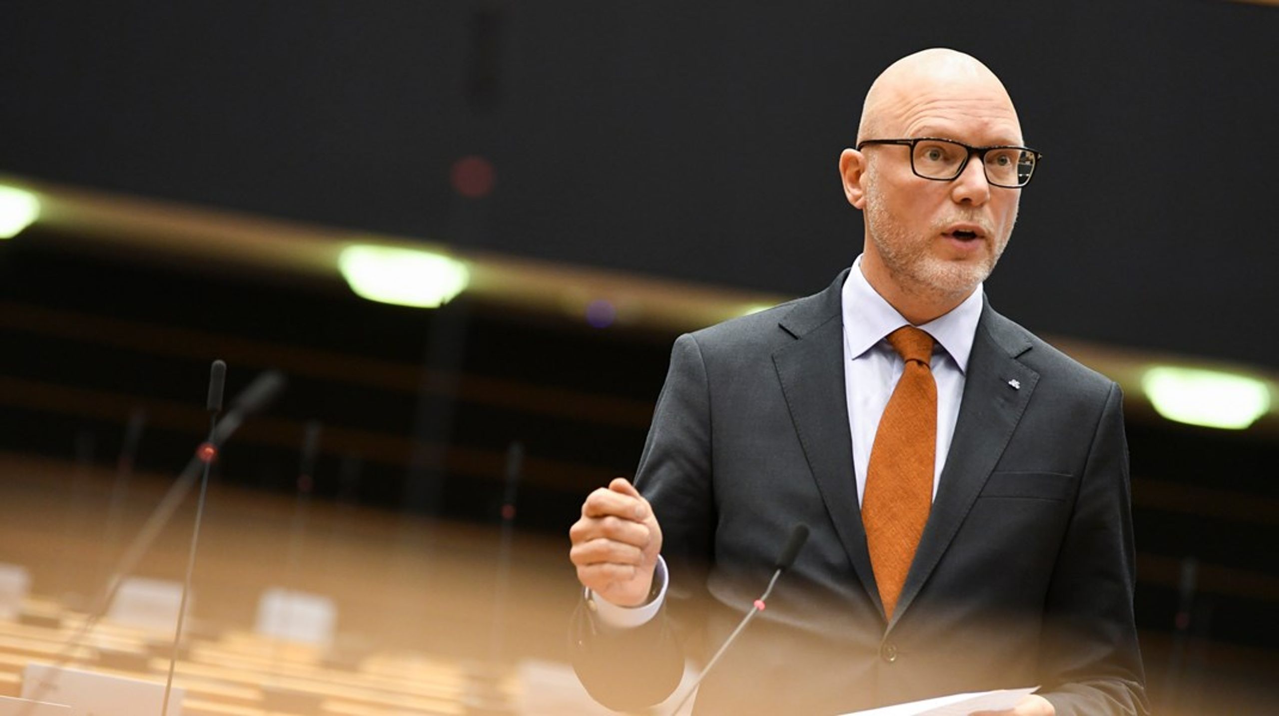 Jörgen Warborn är en av de fyra M-parlamentarikerna som vill fortsätta även nästa mandatperiod.