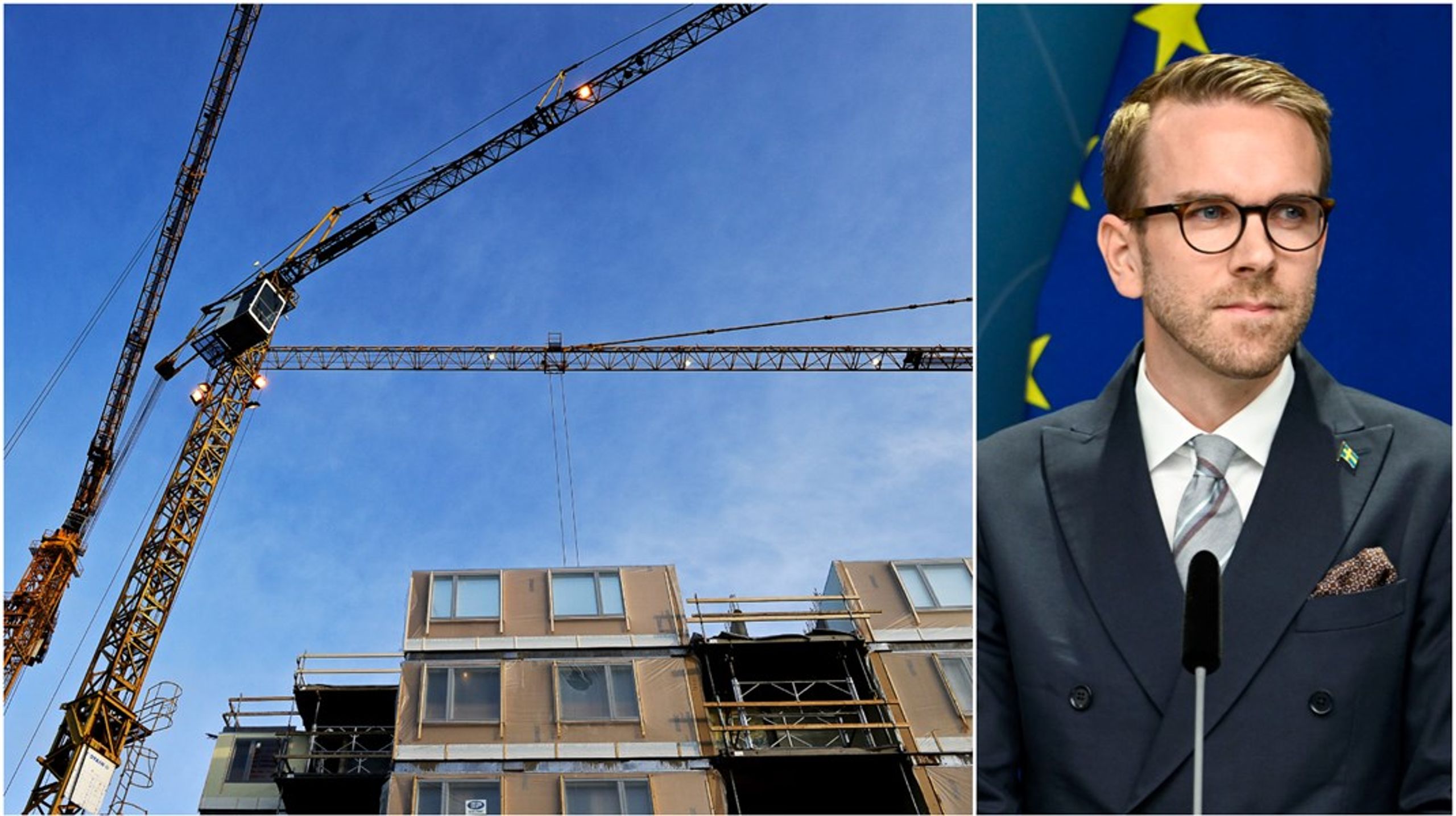 Infrastruktur- och bostadsminister Andreas Carlson (KD) kallas till civilutskottet för att redogöra för vad regeringen gör åt det kraftigt minskade bostadsbyggandet.&nbsp;