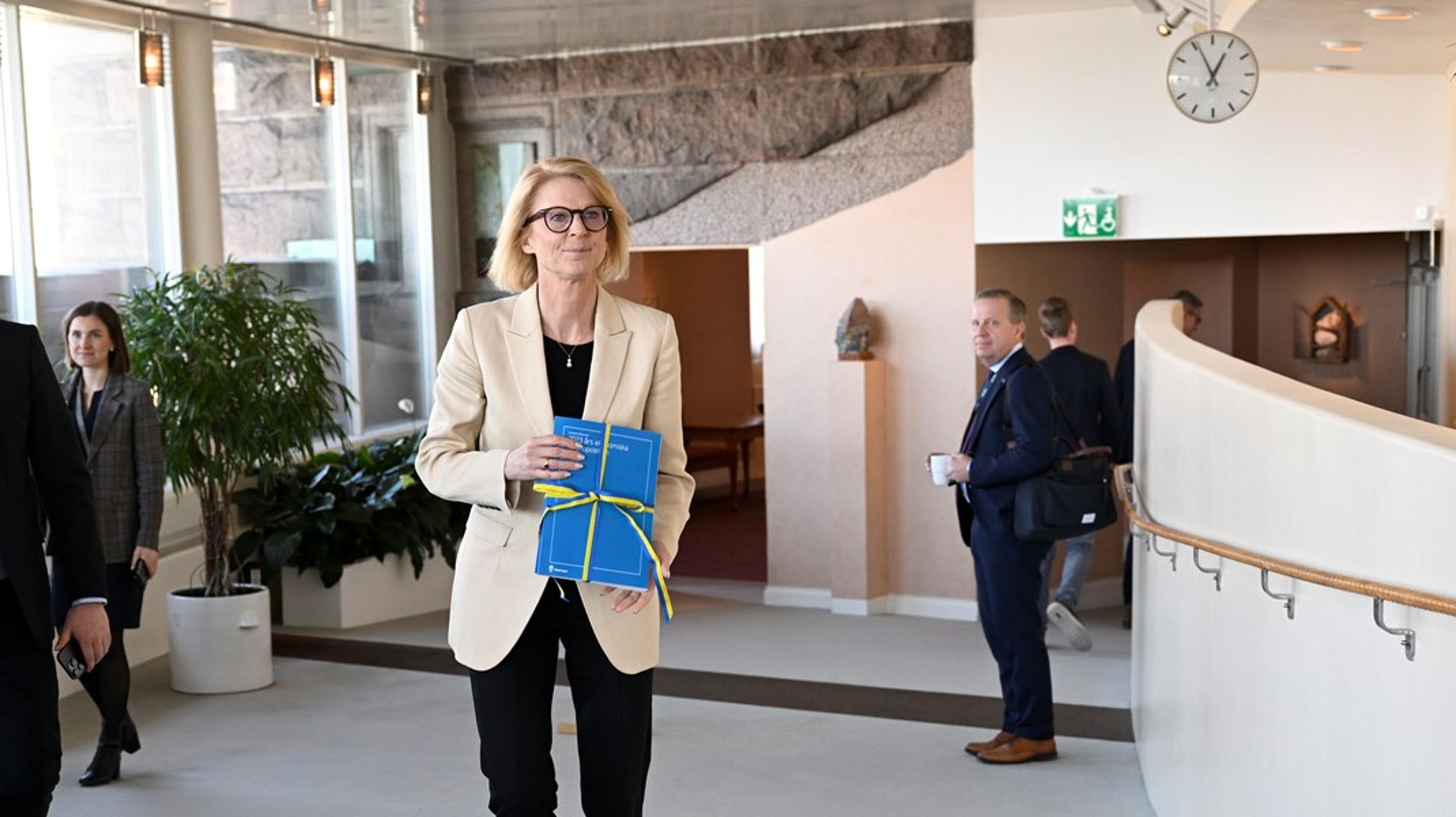Finansminister Elisabeth Svantesson (M) presenterade en vårändringsbudget och en&nbsp;vårproposition under måndagen.&nbsp;