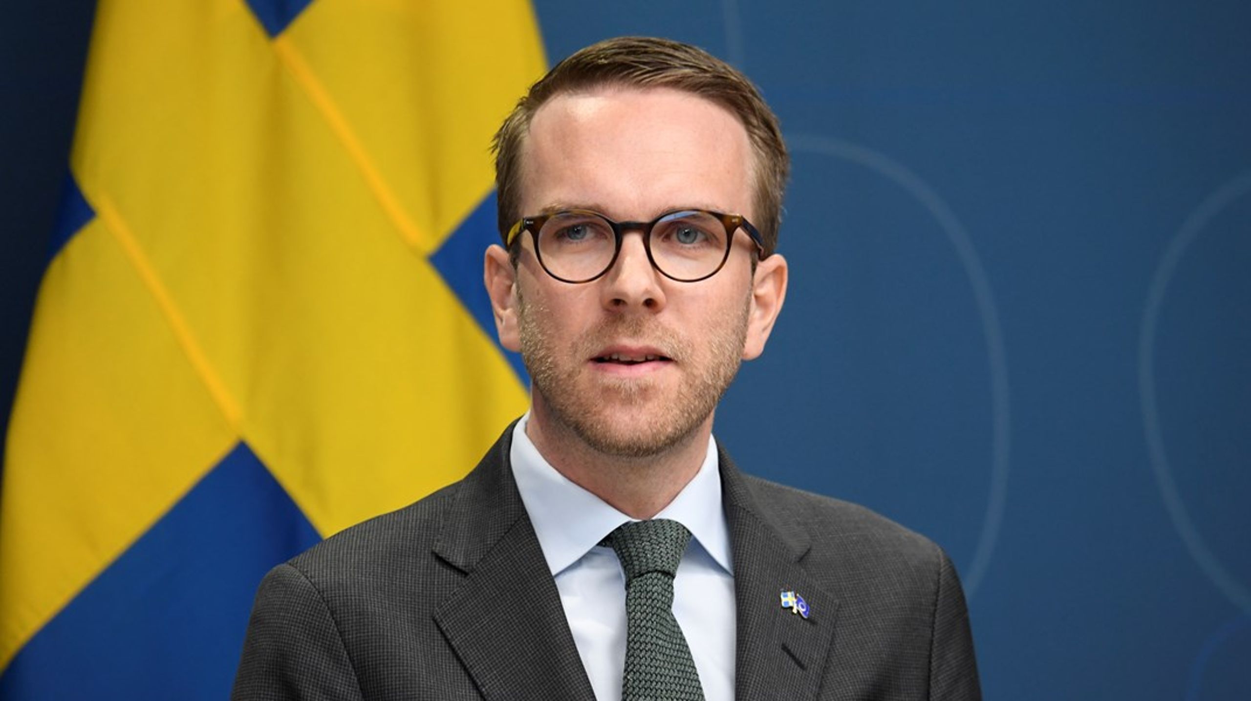 Infrastruktur- och bostadsminister Andreas Carlson (KD).