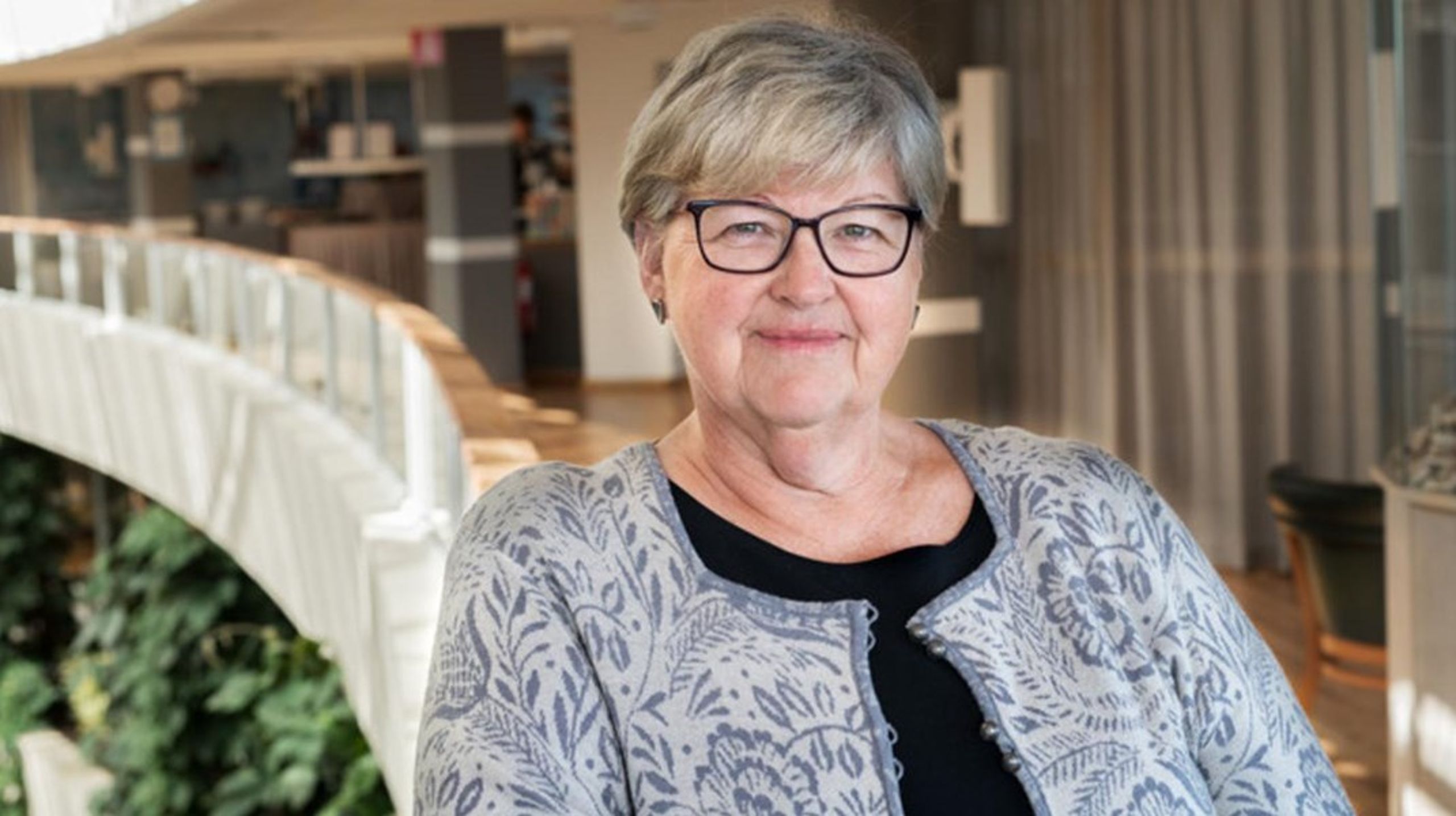 Carola Gunnarsson var SKR:s ordförande under en period sommaren 2022.