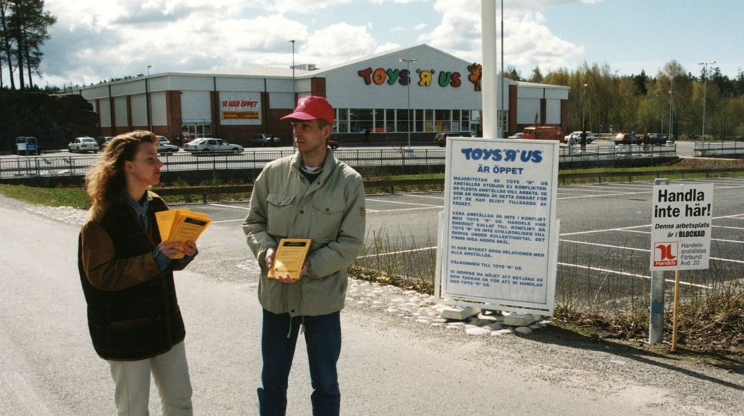Strejkforskaren Jesper Hamark pekar ut konflikten med Toys R Us på 90-talet som den viktigaste i modern svensk historia. (Arkivbild)