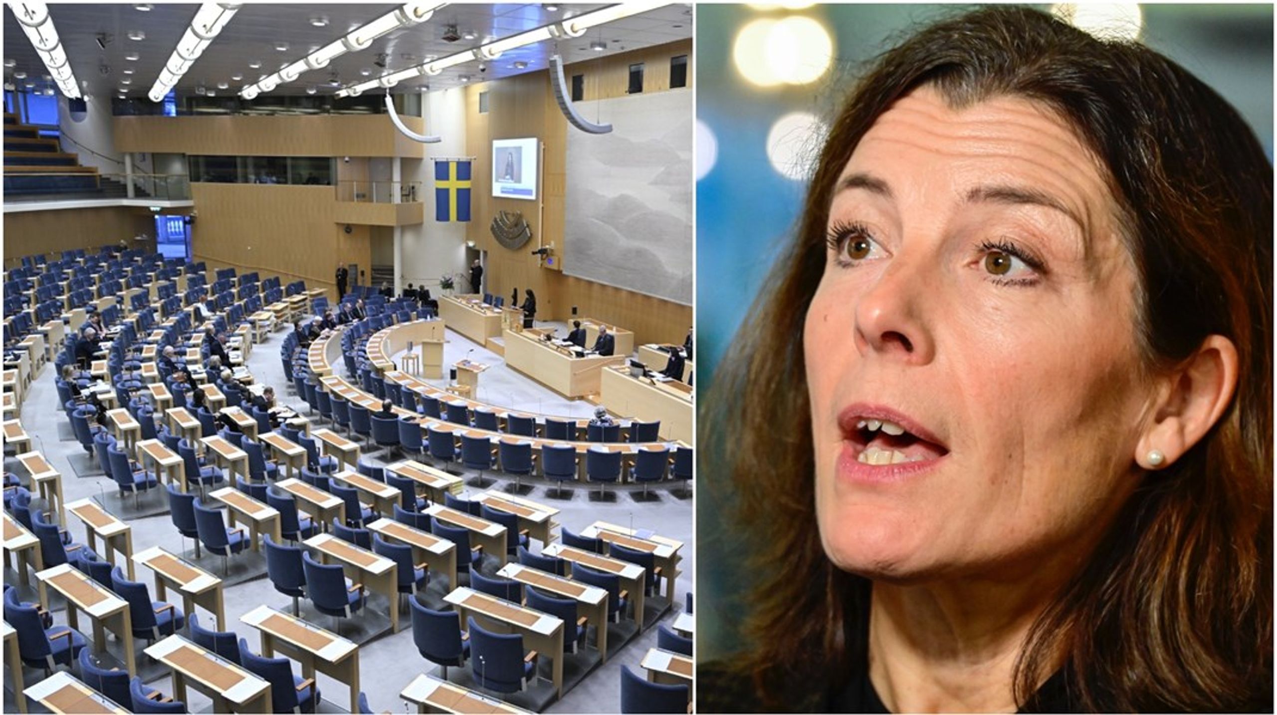 Moderaternas partisekreterare Karin Enström tycker att riksdagsledamoten&nbsp;beslut att lämna flera uppdrag är ”ett klokt beslut givet vad som framkommit”.