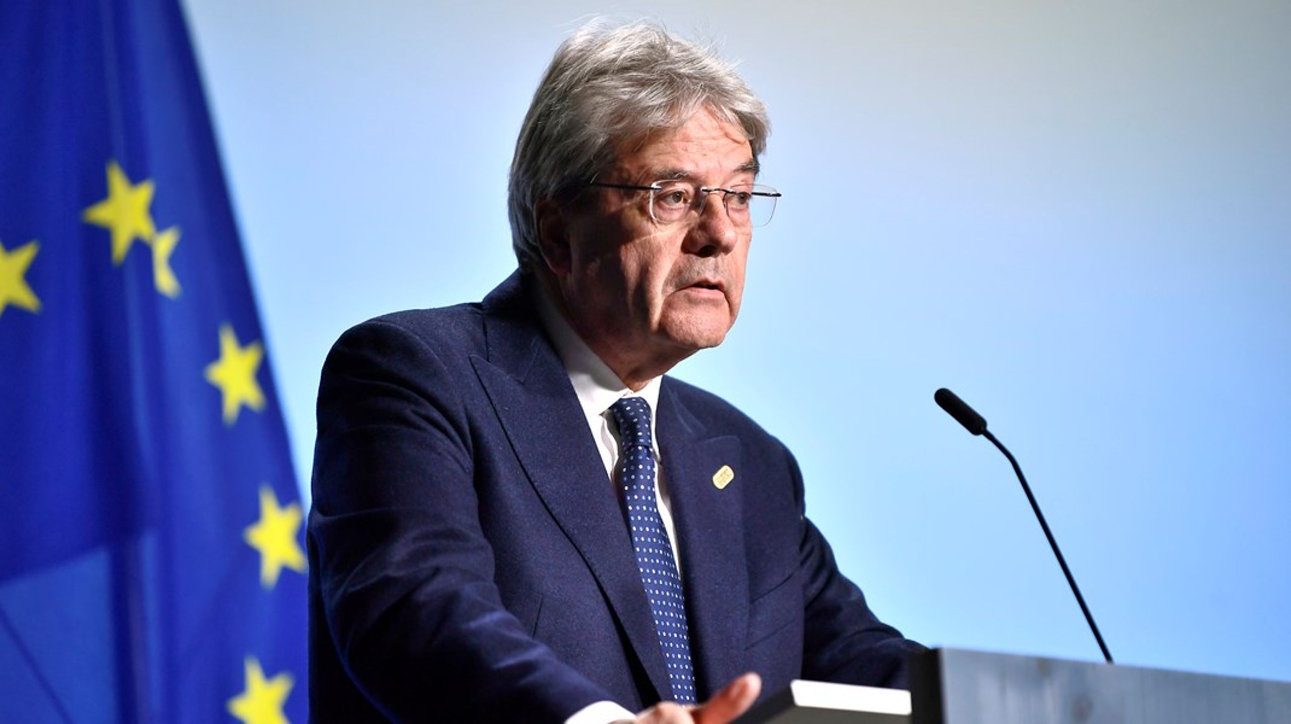EU:s ekonomikommissionär&nbsp;Paolo Gentiloni&nbsp;presenterade rekommendationerna för EU-länderna för 2023 under onsdagen.&nbsp;