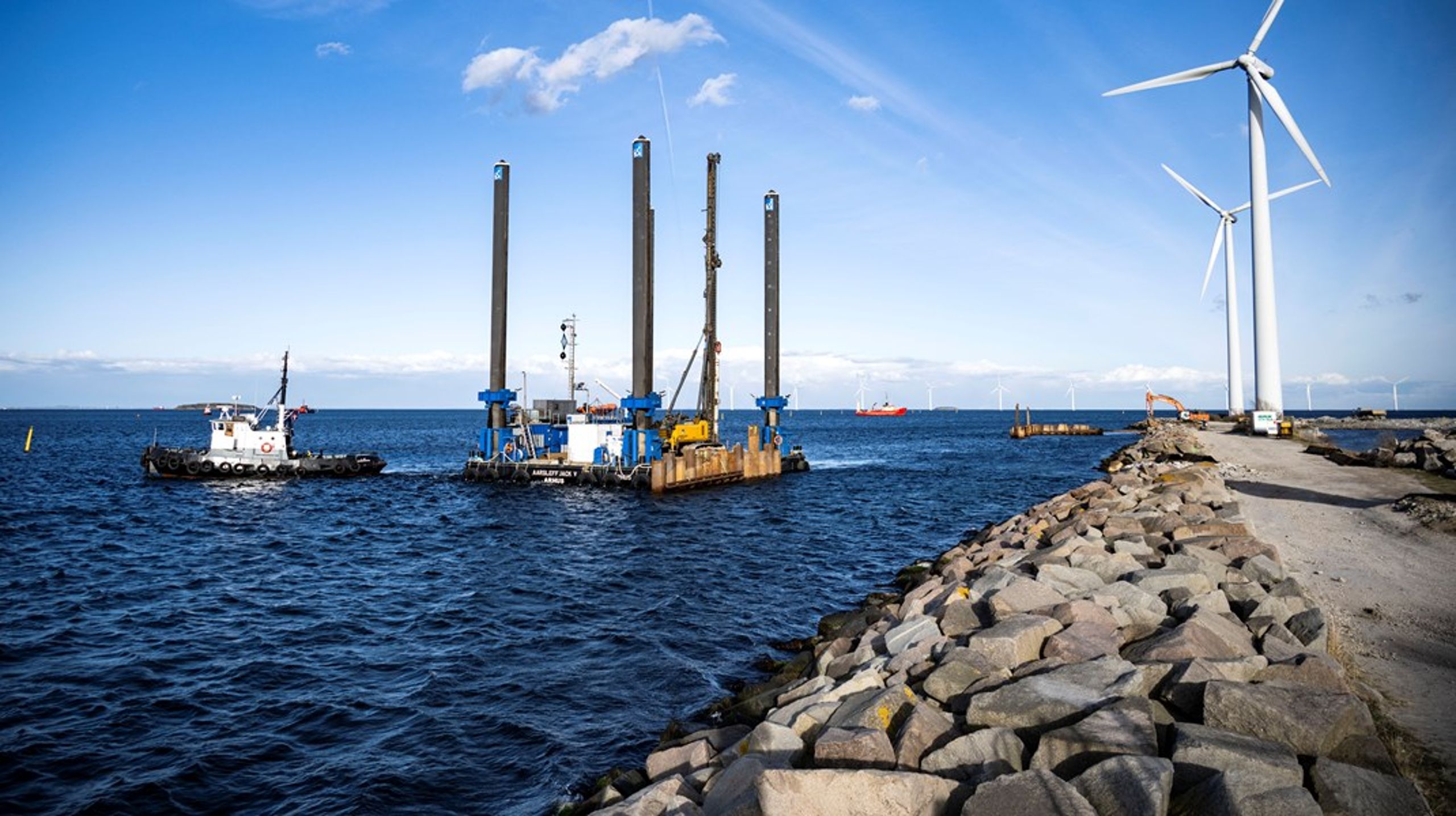 Arbetet med den 280 hektar stora halvön Lynetteholm i Köpenhamns hamn påbörjades i januari 2022.&nbsp;