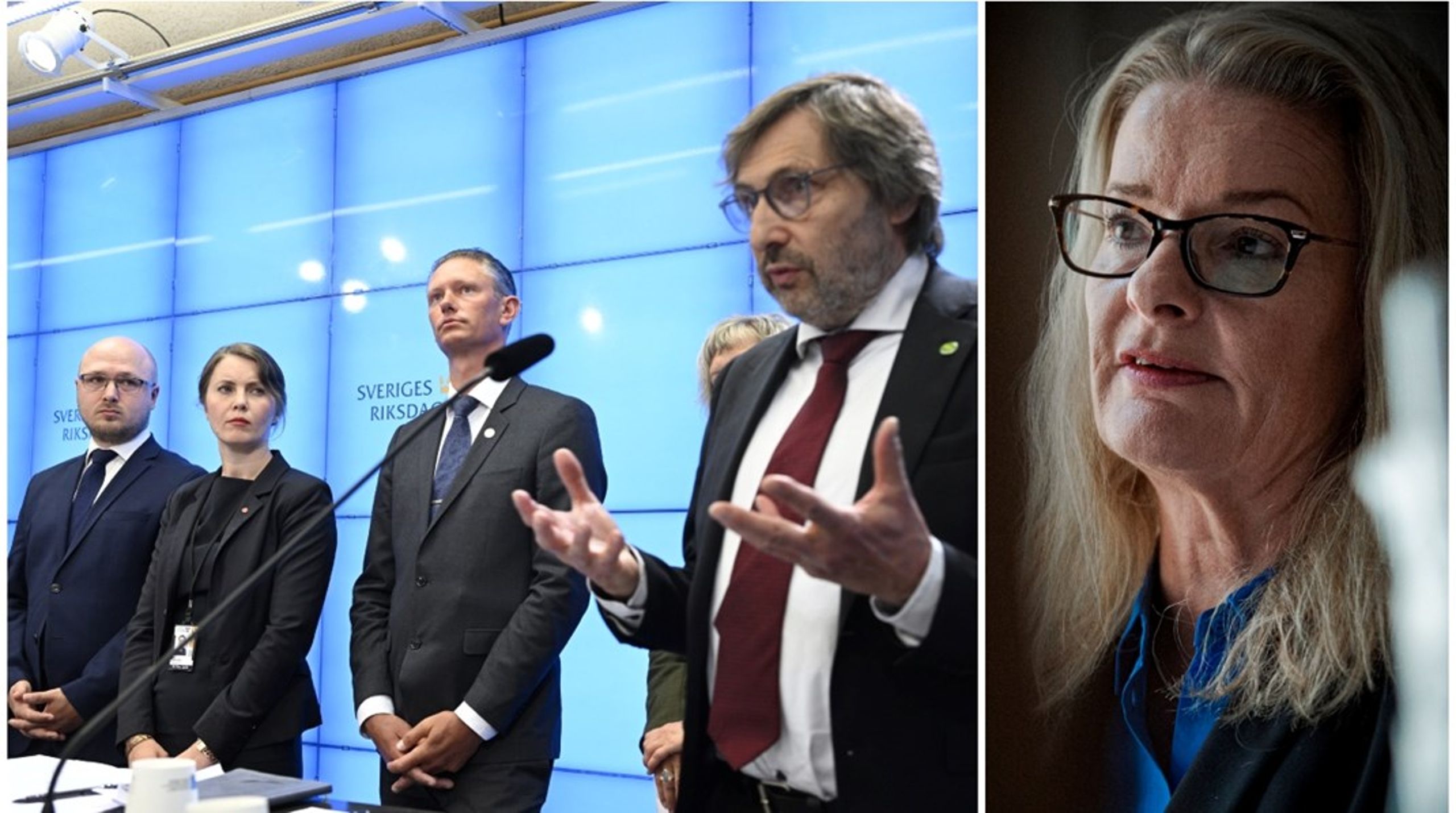 ”Media måste kunna fortsätta granska, så att det inte blir locket på när ett uttalande anmäls”, anser KU-ledamoten och Lotta Edholms partikollega Malin Danielsson (L).&nbsp;