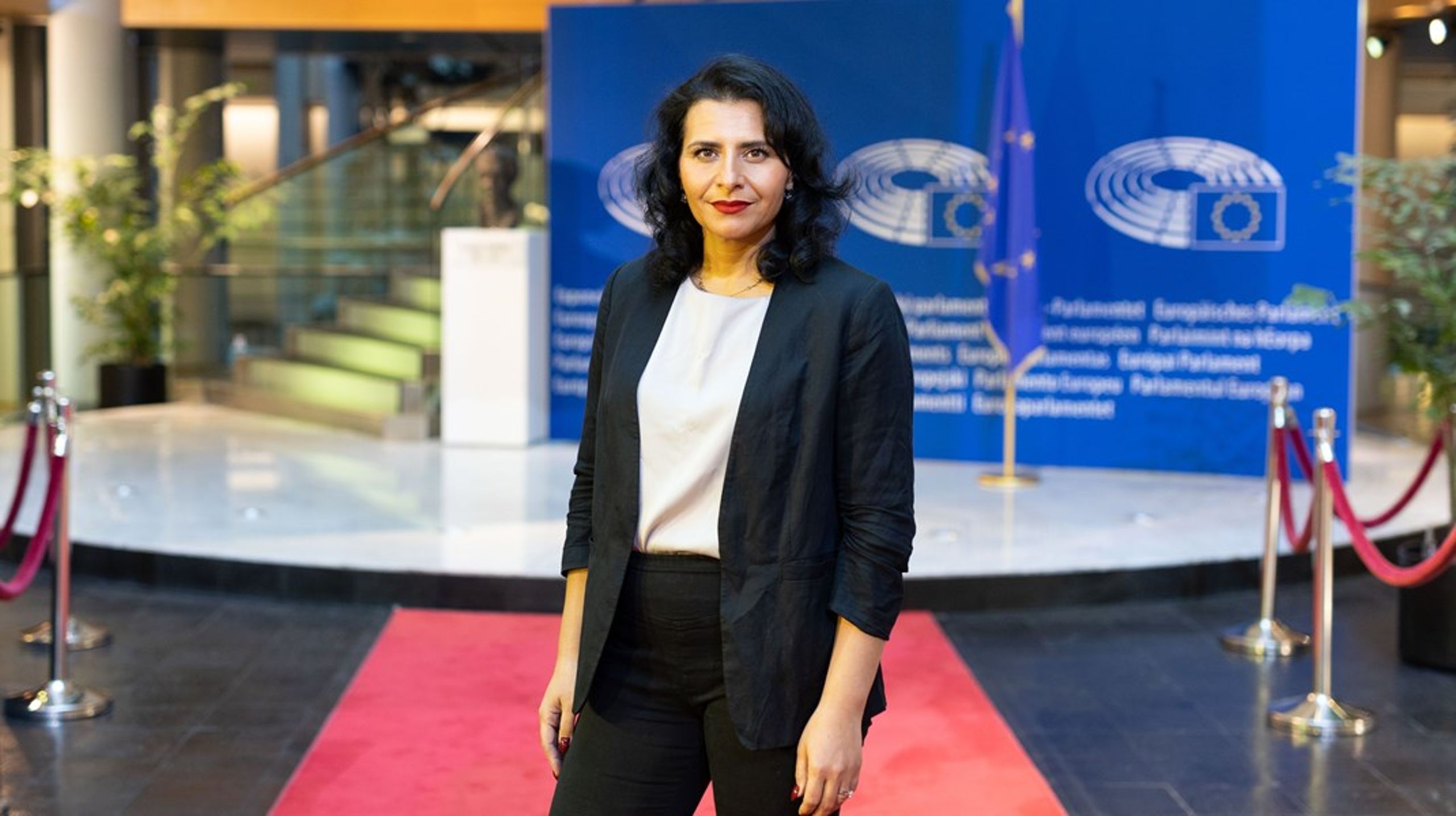 EU-parlamentarikern Abir al-Sahlani (C) är ett av de&nbsp;nya namnen som föreslås till partistyrelsen.