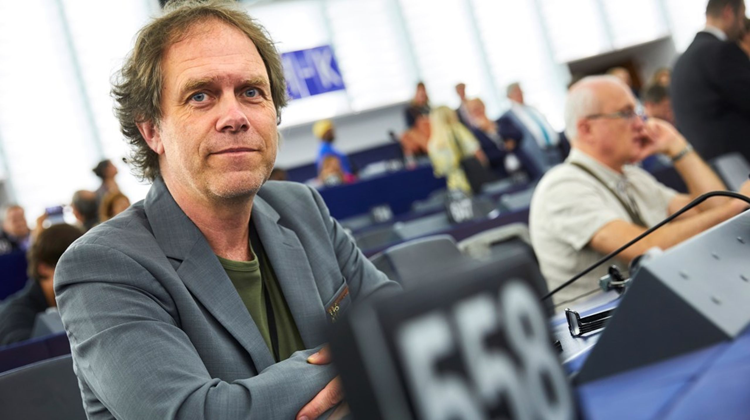 Pär Holmgren hoppas kunna fortsätta i EU-parlamentet efter nästa EU-val, då även som partiets språkrör.