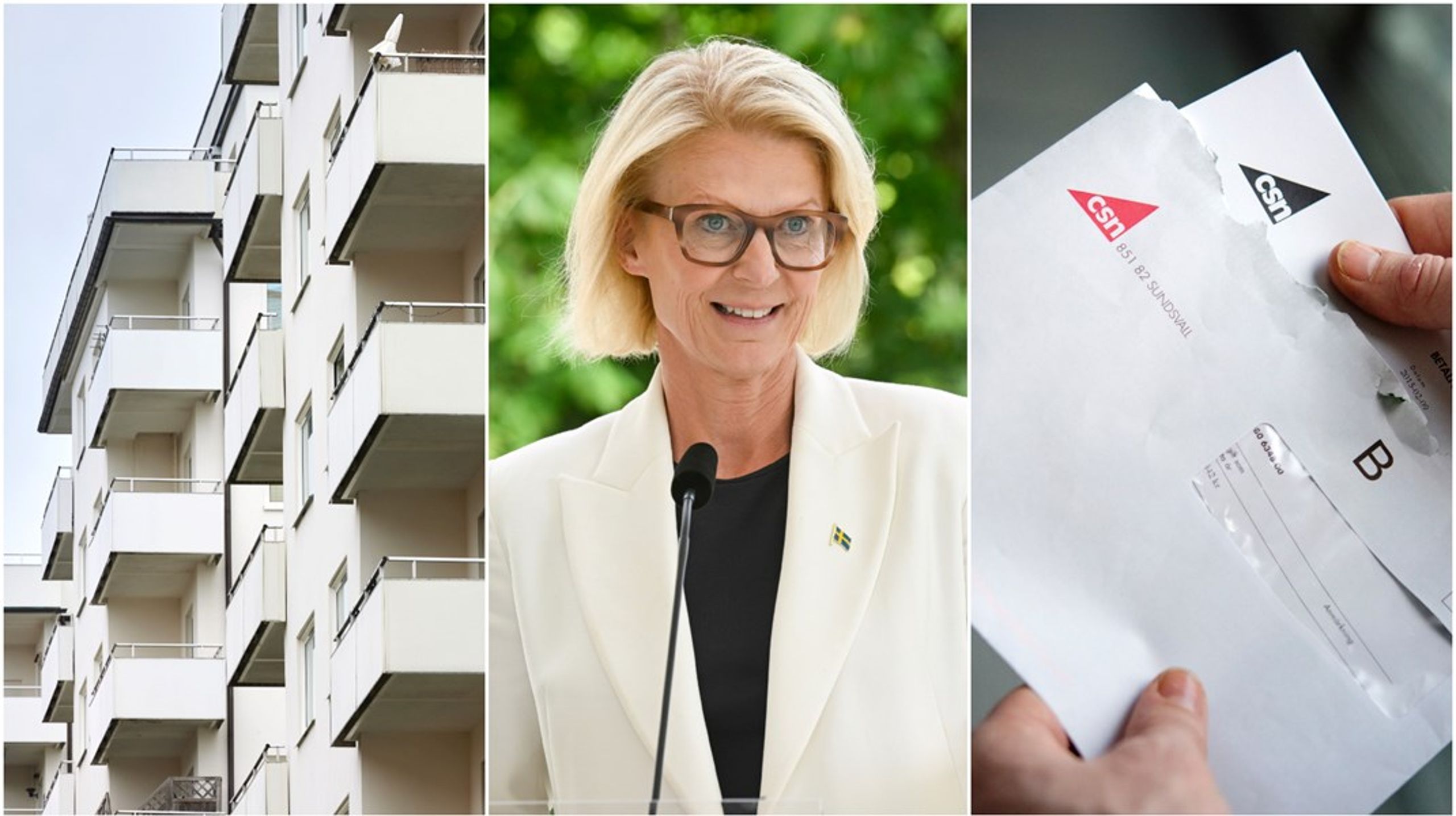 Budgetpropositionen, som förhandlats fram mellan regeringen och Sverigedemokraterna, kommer bland annat innehålla extra pengar till omställningsstudiestödet och en förlängning av det extra bostadsbidraget.